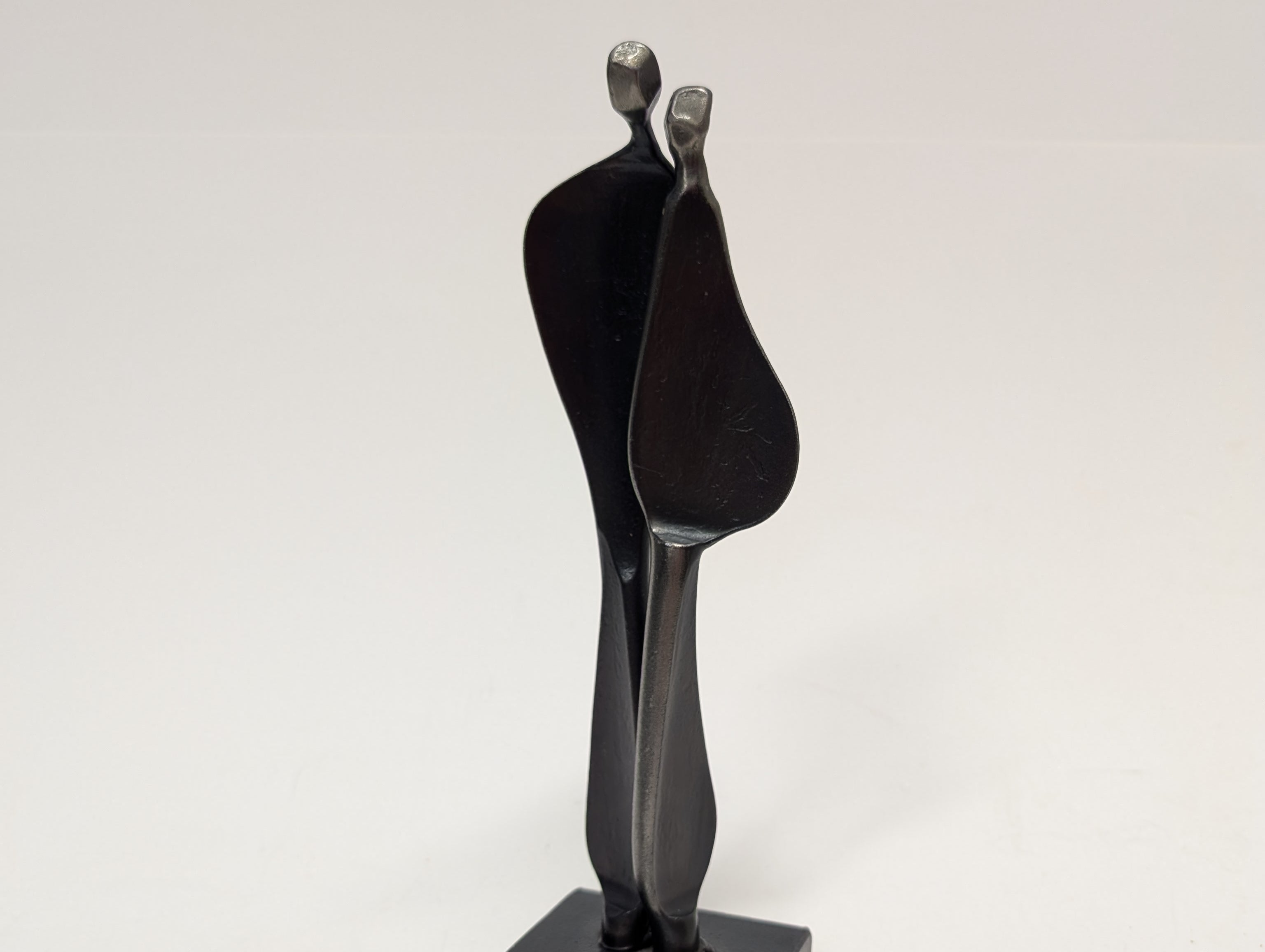 1997 Boris Kramer Steel Sculpture "Quiet Encounter"