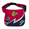 Chicago Blackhawks Red and Black Visor