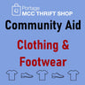Community Aid Coupon - Clothing & Footwear