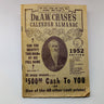 Dr. A. W. Chase's Calendar Almanac (1952 Edition)