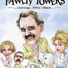 Cover of 'Fawlty Towers' complete collection featuring caricatures of characters and John Cleese.