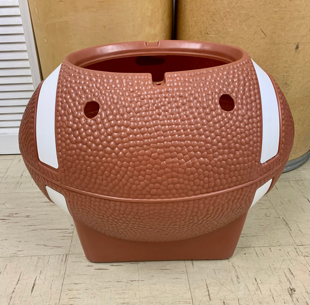 Vintage Little Tikes Football Toy Box Portage MCC