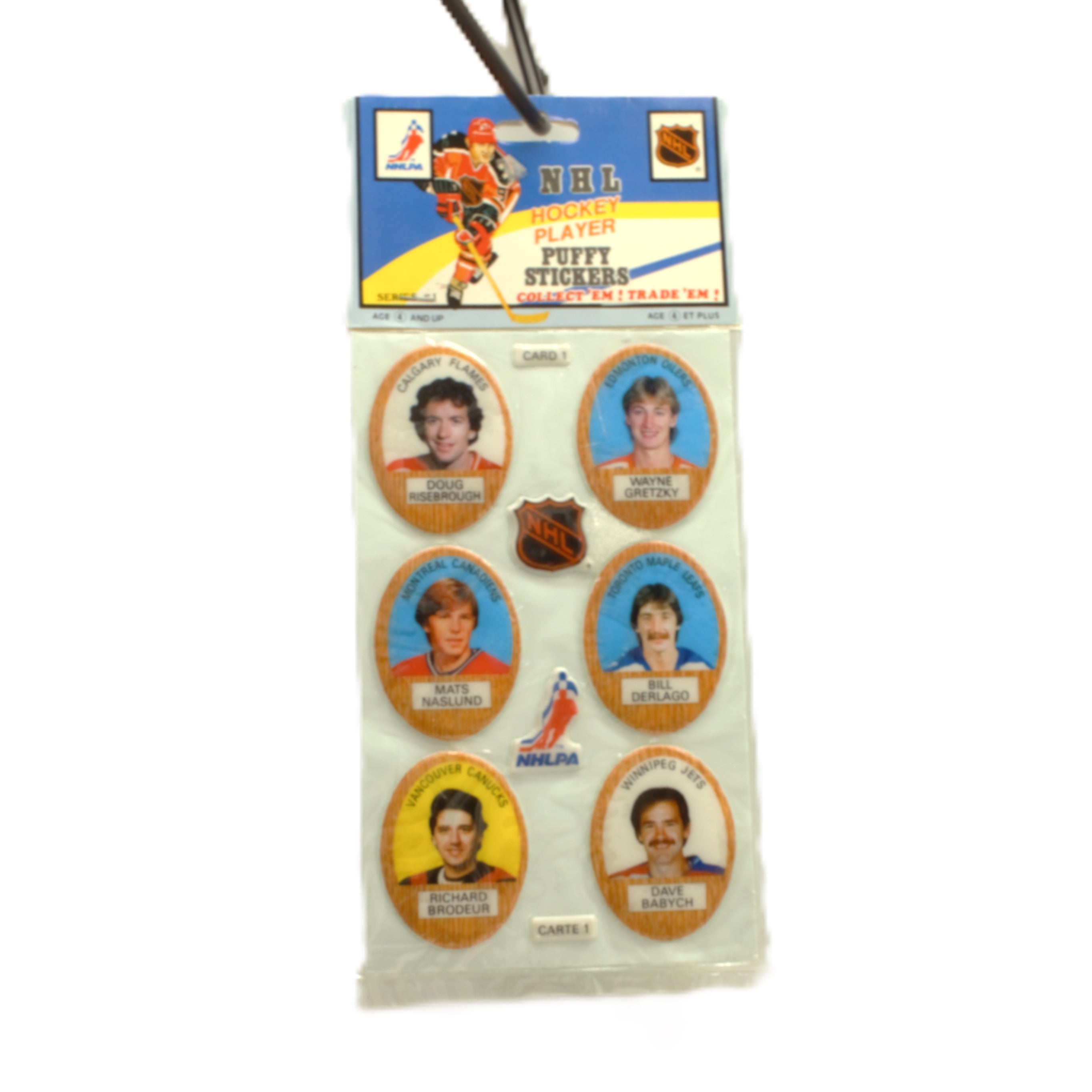 NKL Vintage Puffy Stickers