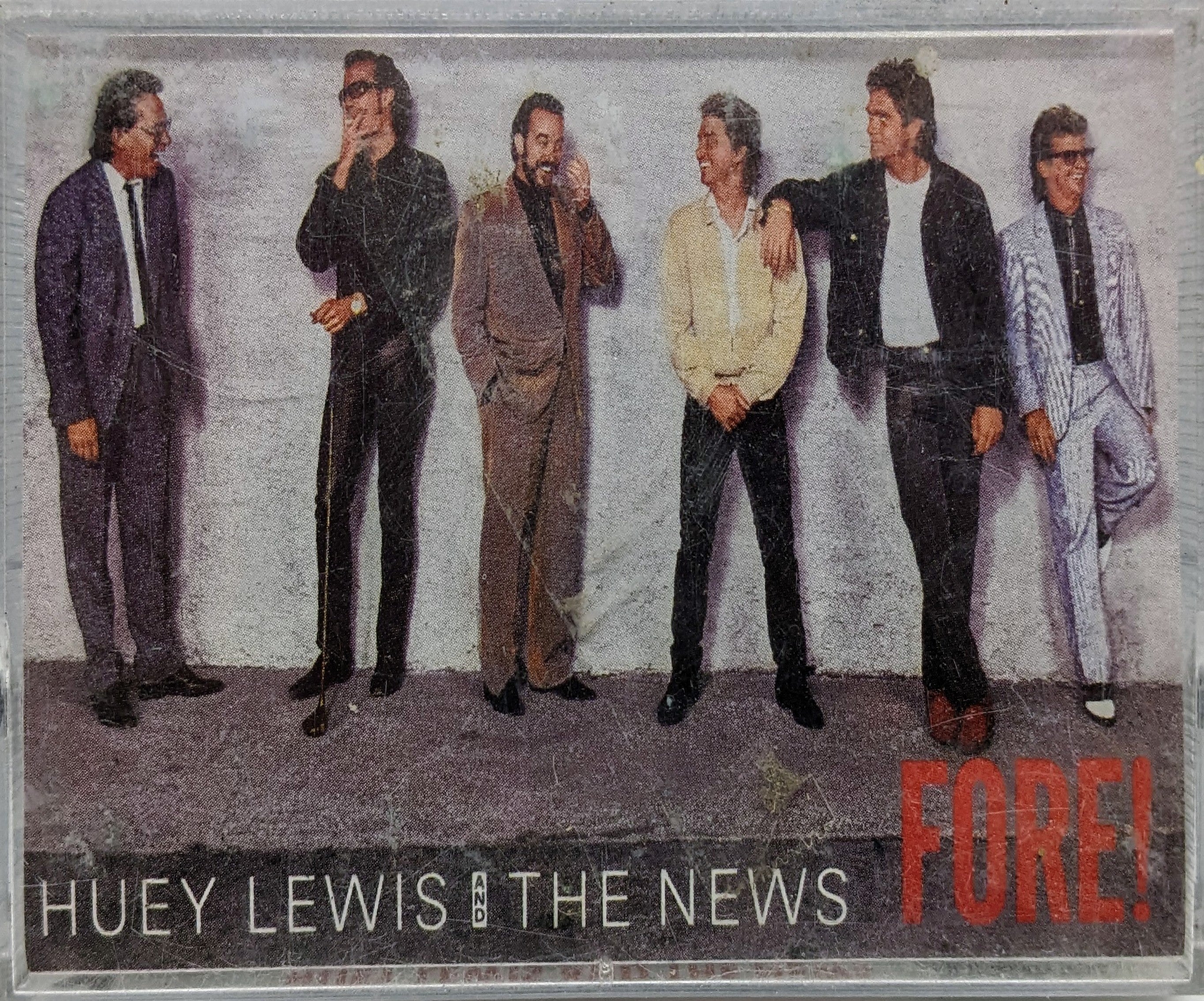 huey lewis and the news fore cassette