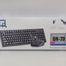 QR-70 Wired Keyboard and Optical Mouse Bundle