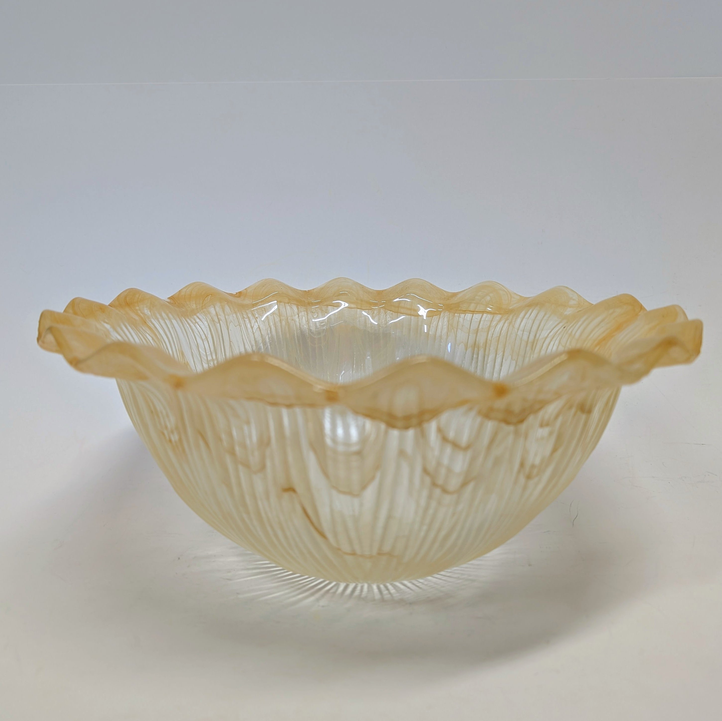 Vintage Lavoranzione Arte Murano Serving Bowl