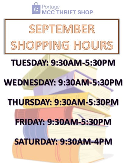 September Shopping Hours 2023