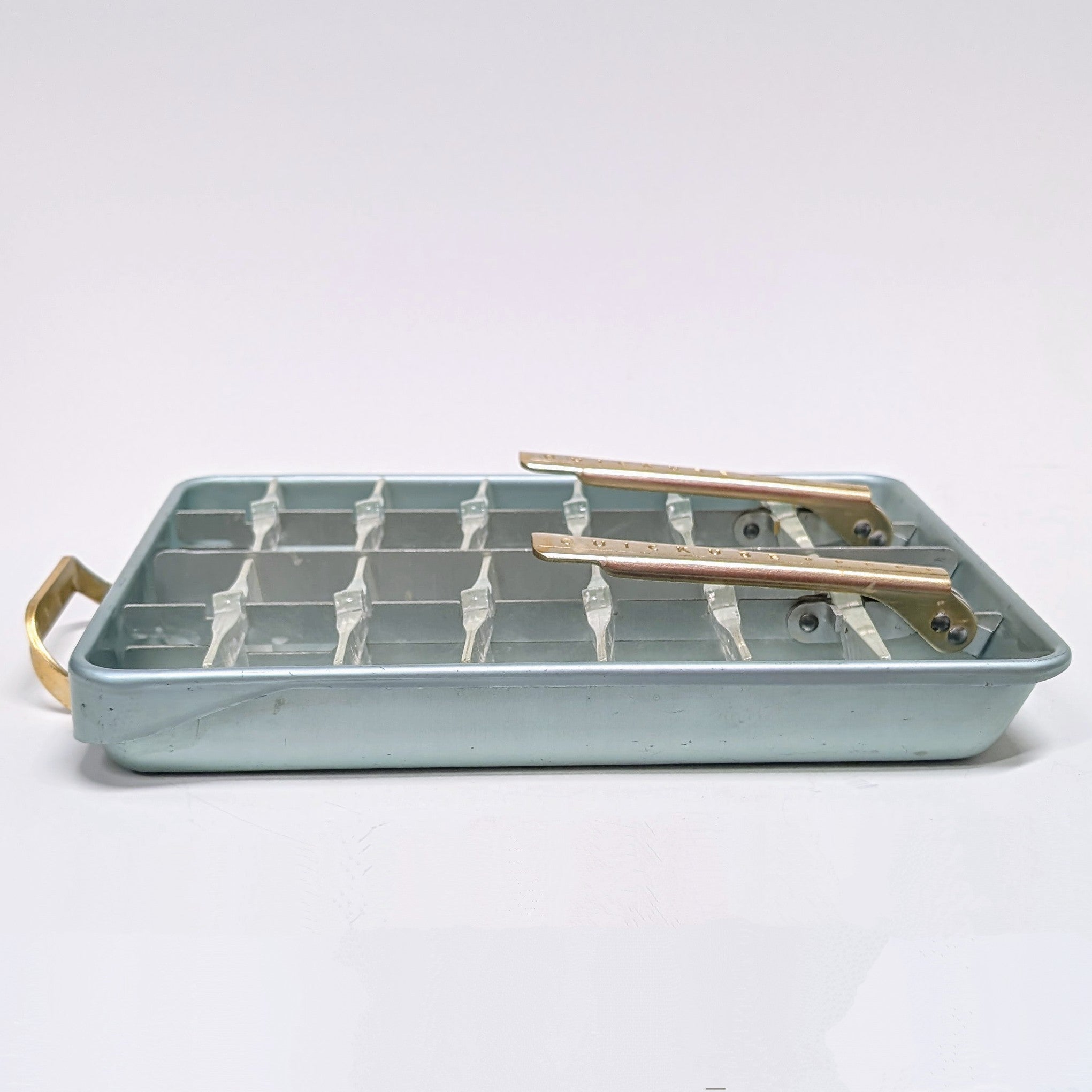 1950s Double Frigidaire Quickube Metal Ice Tray