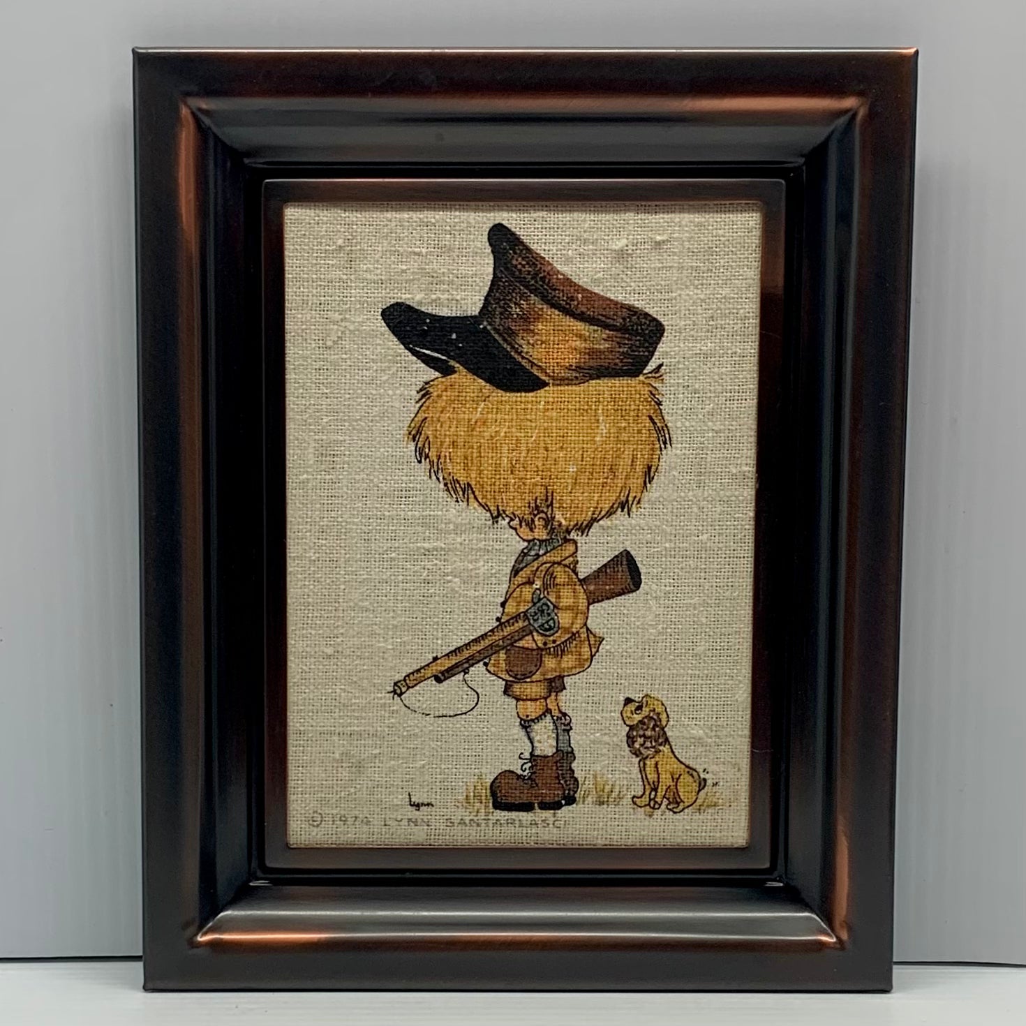 1974 Lynn Santarlasci Screen Print