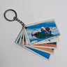 1980 Smirfs Two-Sided Colour Cord Keychain
