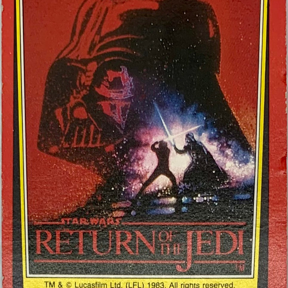 1983 Star Wars Return of the Jedi Title Card