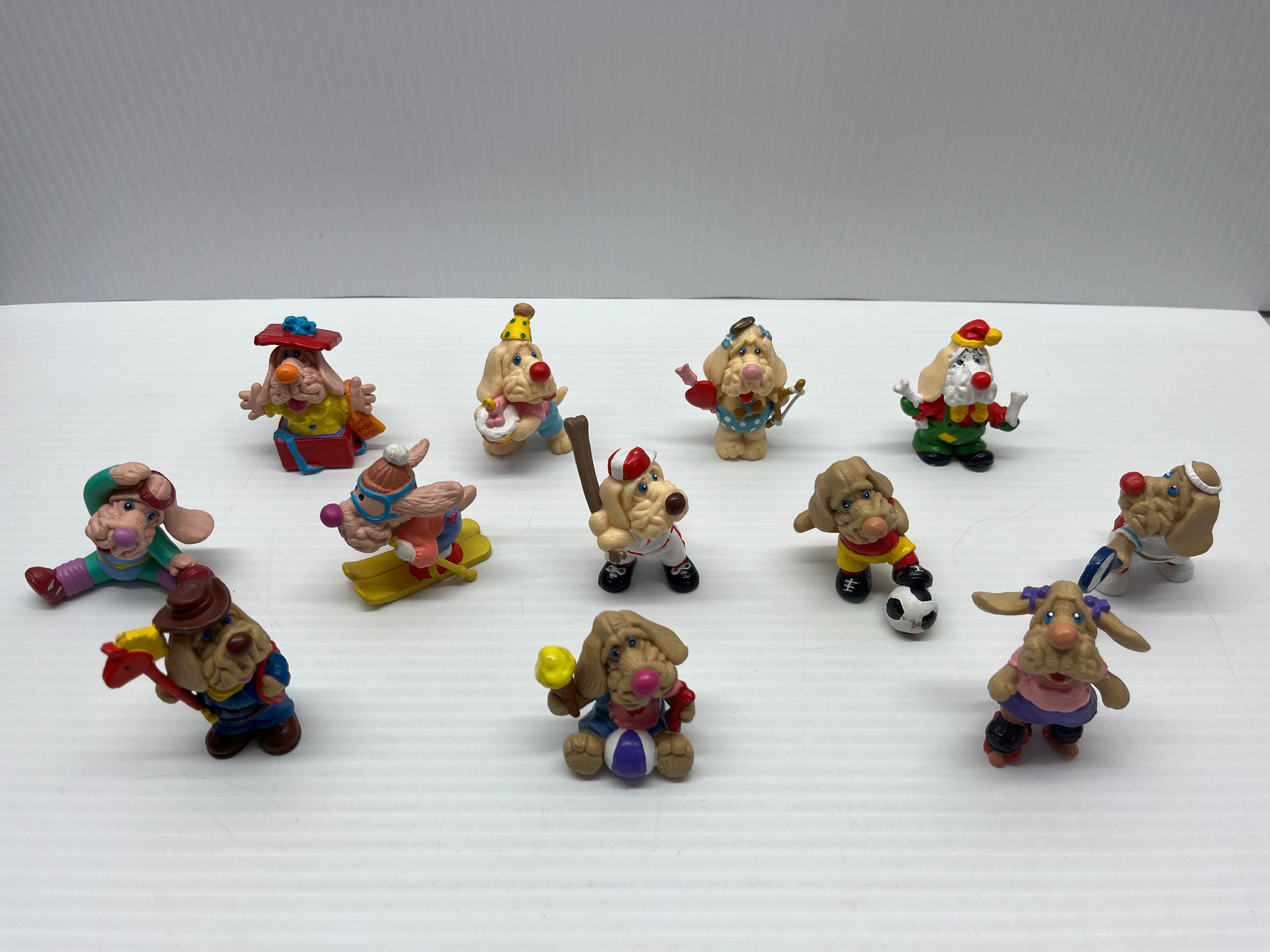 1985 Wrinkles Dog Figurines (set of 12)