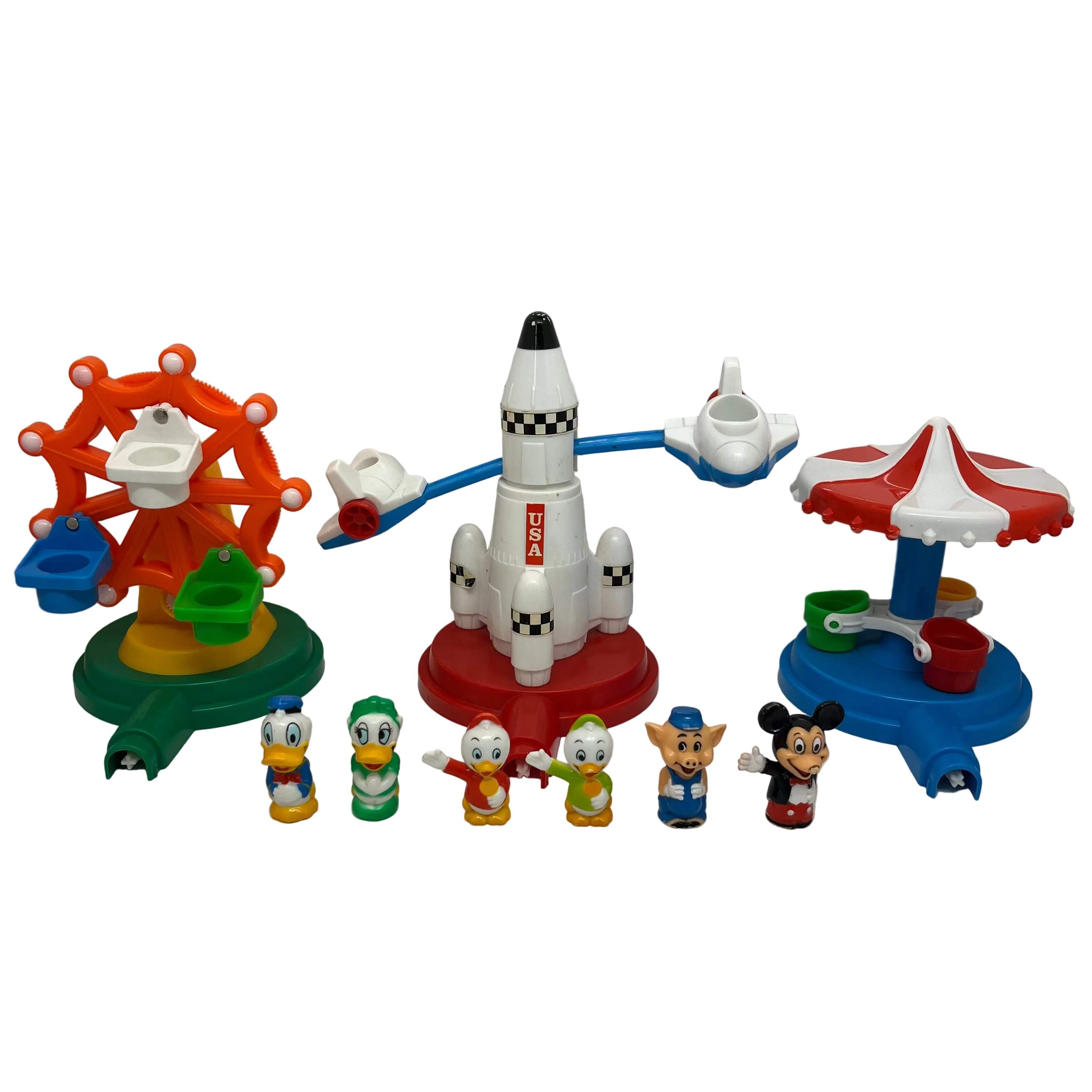 1986 Playmates Disneyland Playset Pieces