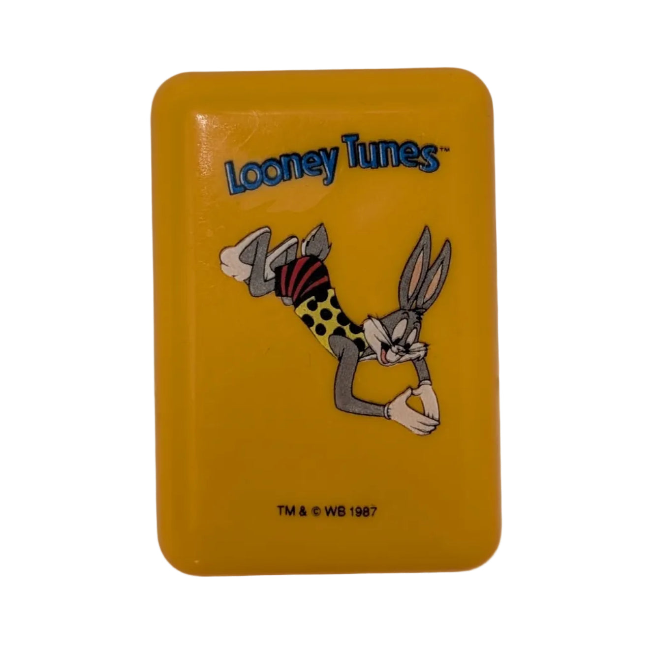 1987 Looney Tunes Mini Soap Plastic Case
