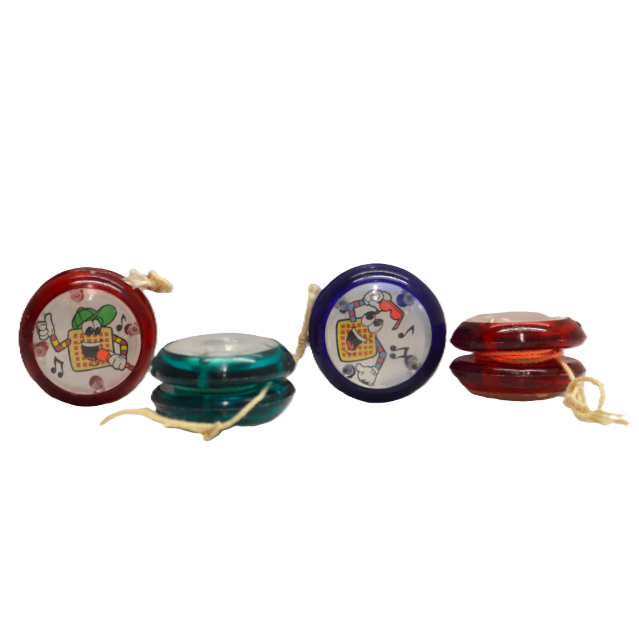 1990's Shreddies Yo-Yo's - Set of 4