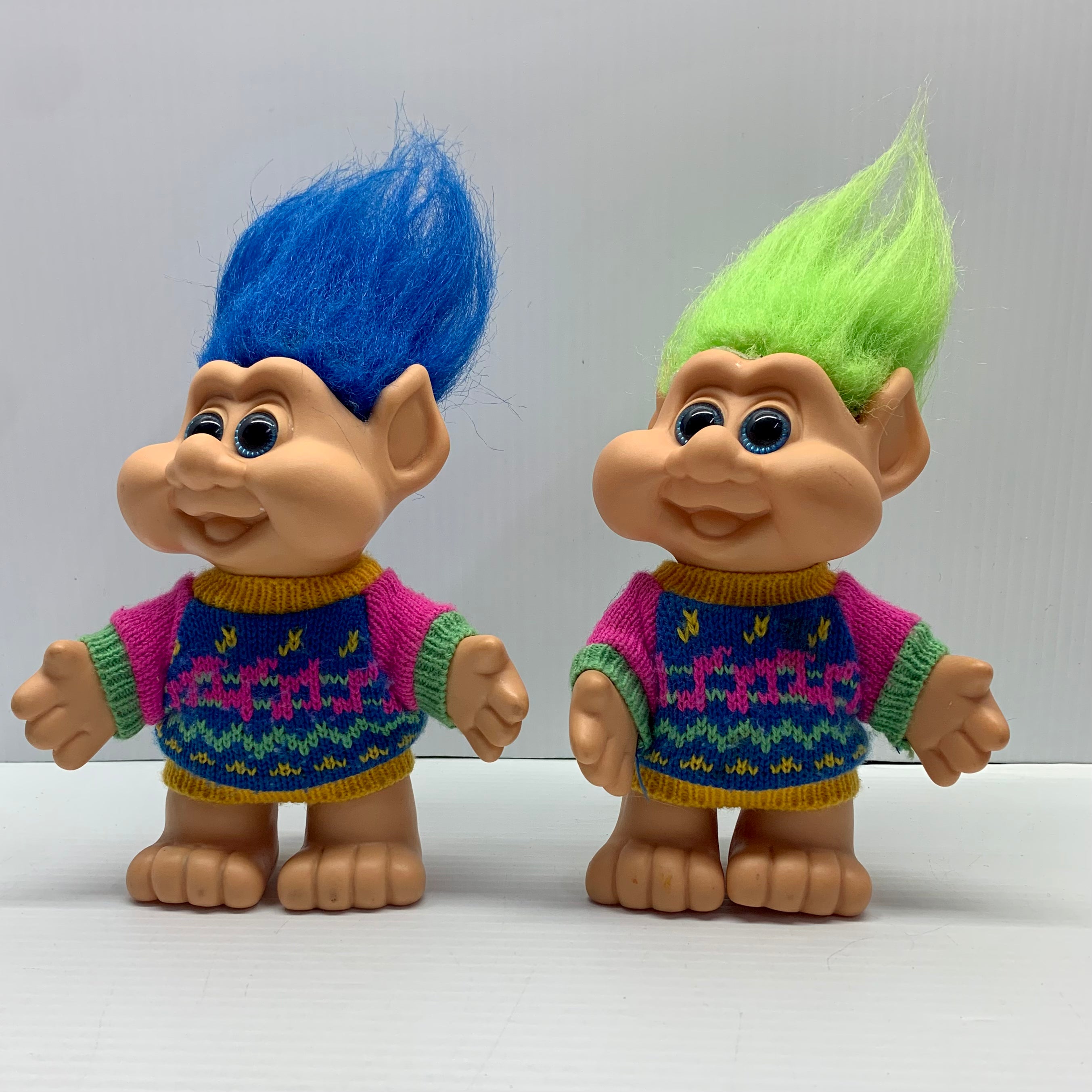 1991 Treasure Trolls in Sweaters