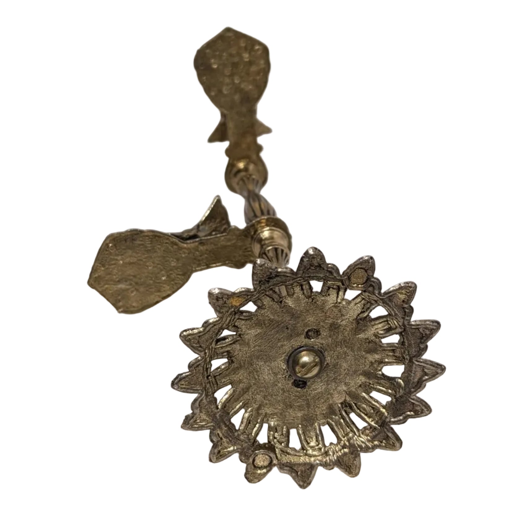 Vintage Brass Victorian Style Hand Clip Stand