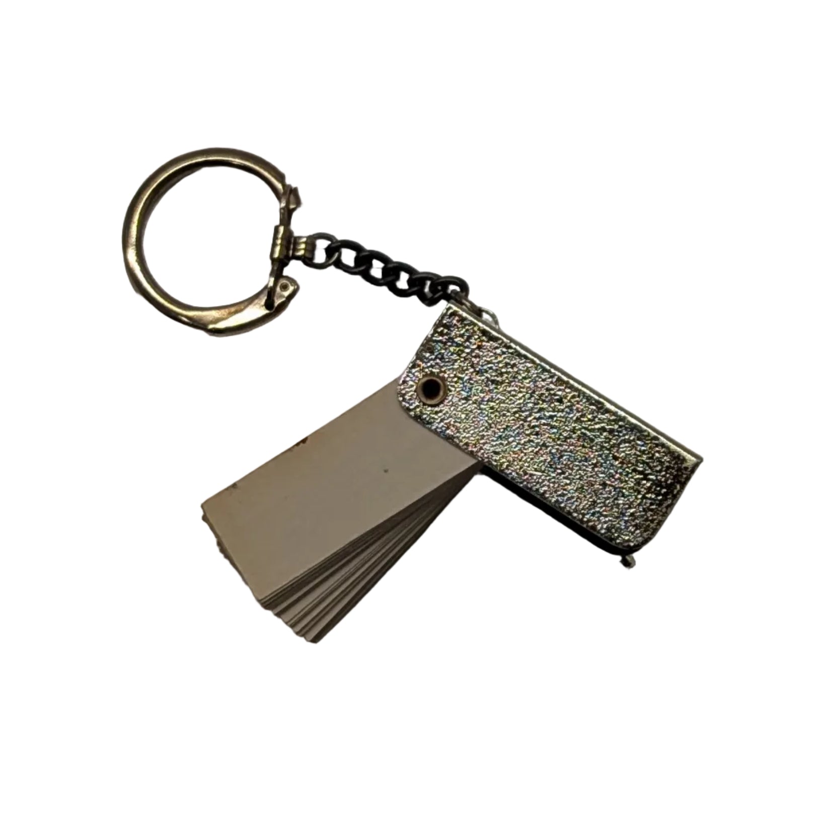 Vintage Mini Address/Phone Book Keychain