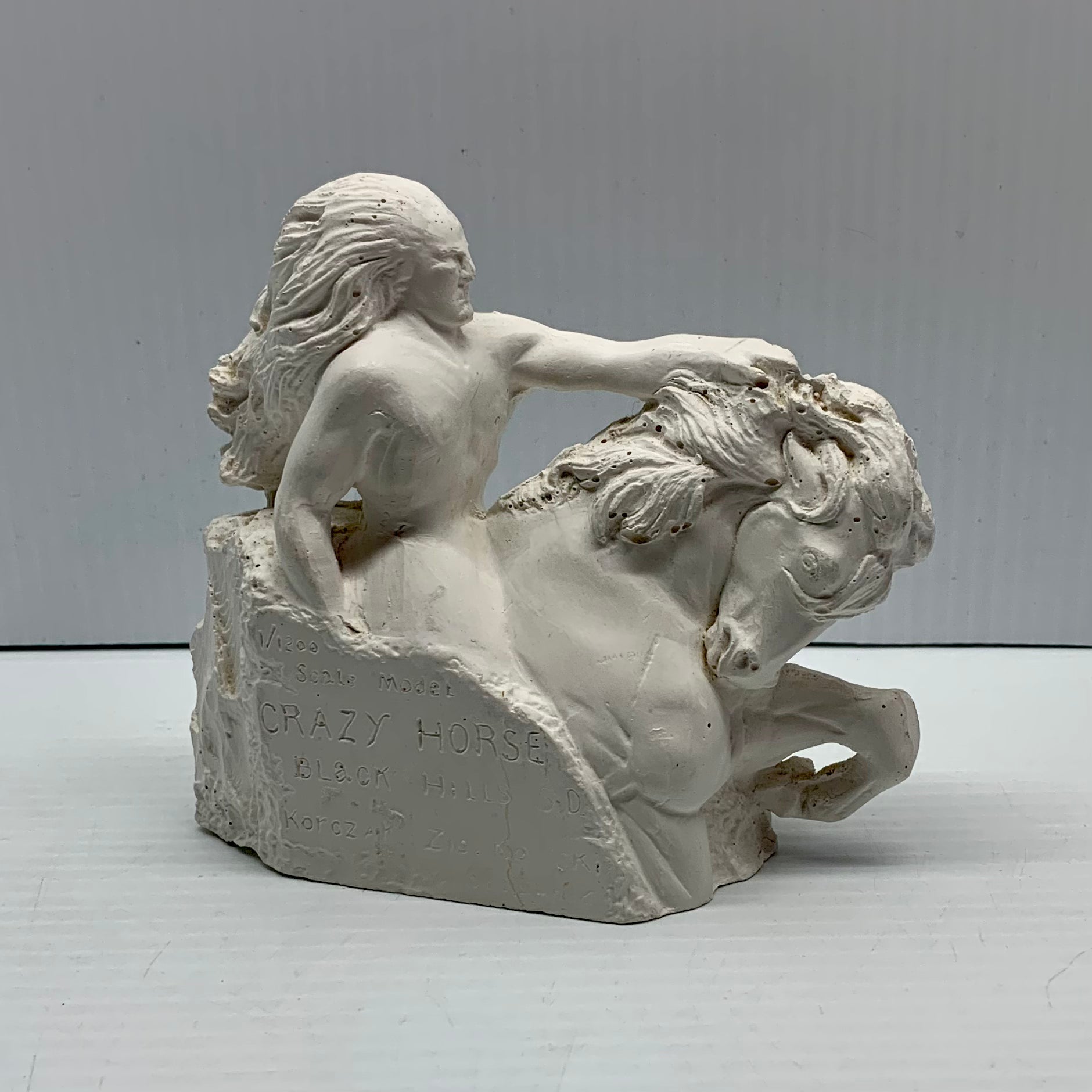 1/1200 Scale Model Crazy Horse Black Hills Souvenir
