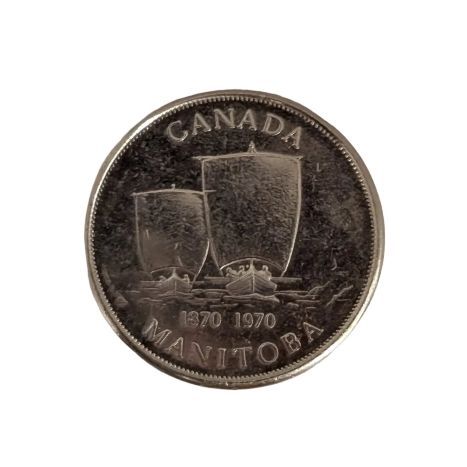 "Manitoba is Happiness" Centennial 1970 Commemorative Medal