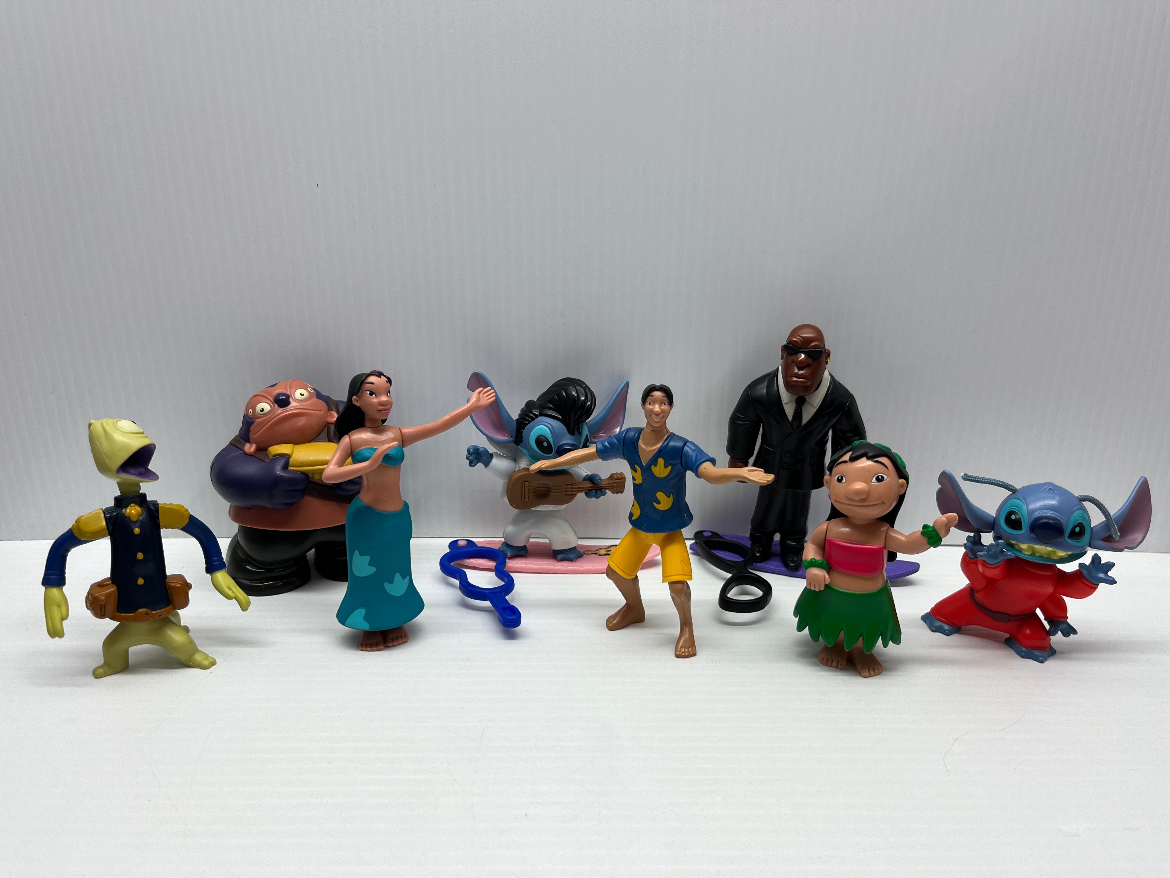 2002 Lilo and Stitch McDonald's Happy Meal Toys Complete Set