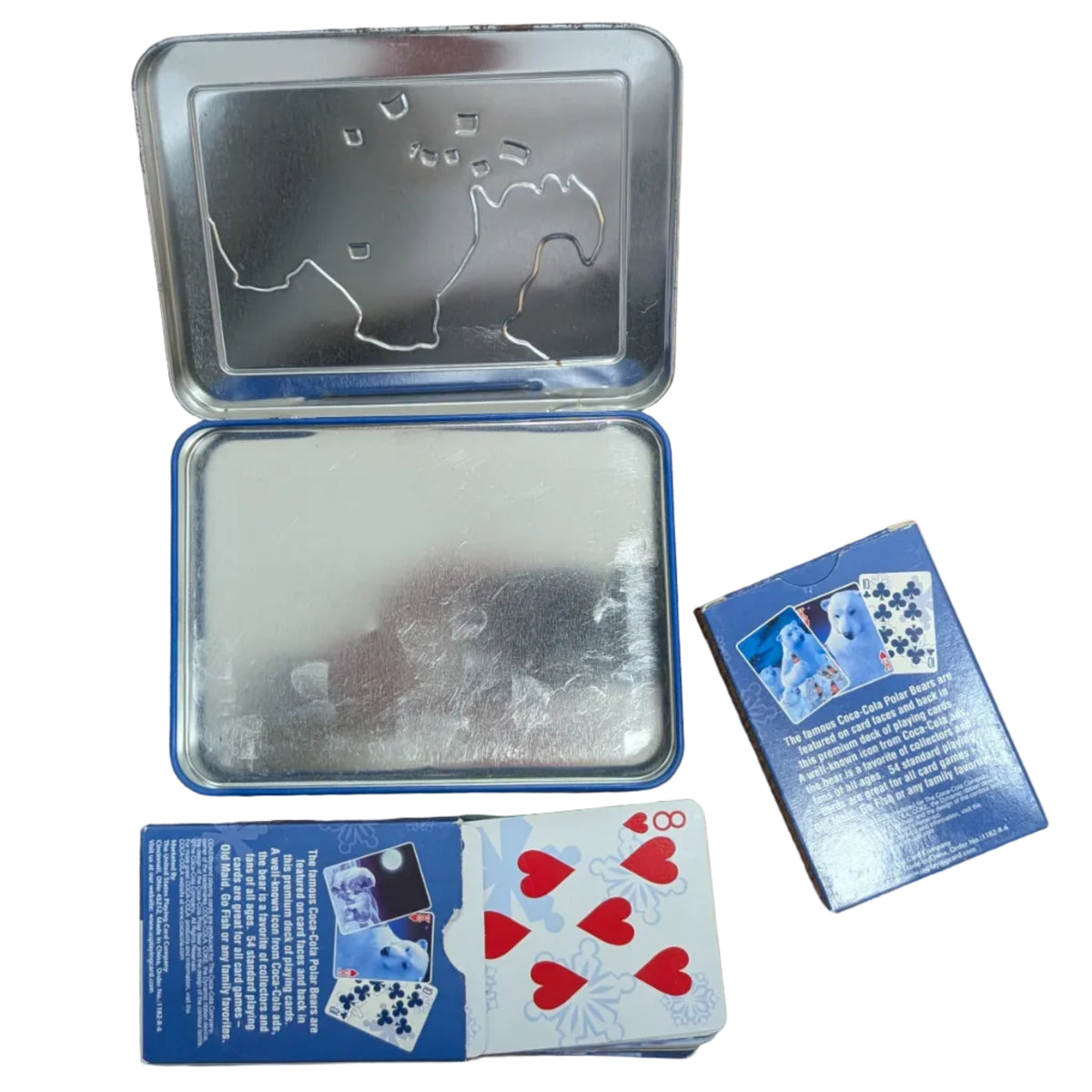 2005 Coca-Cola Polar Bear Playing Cards