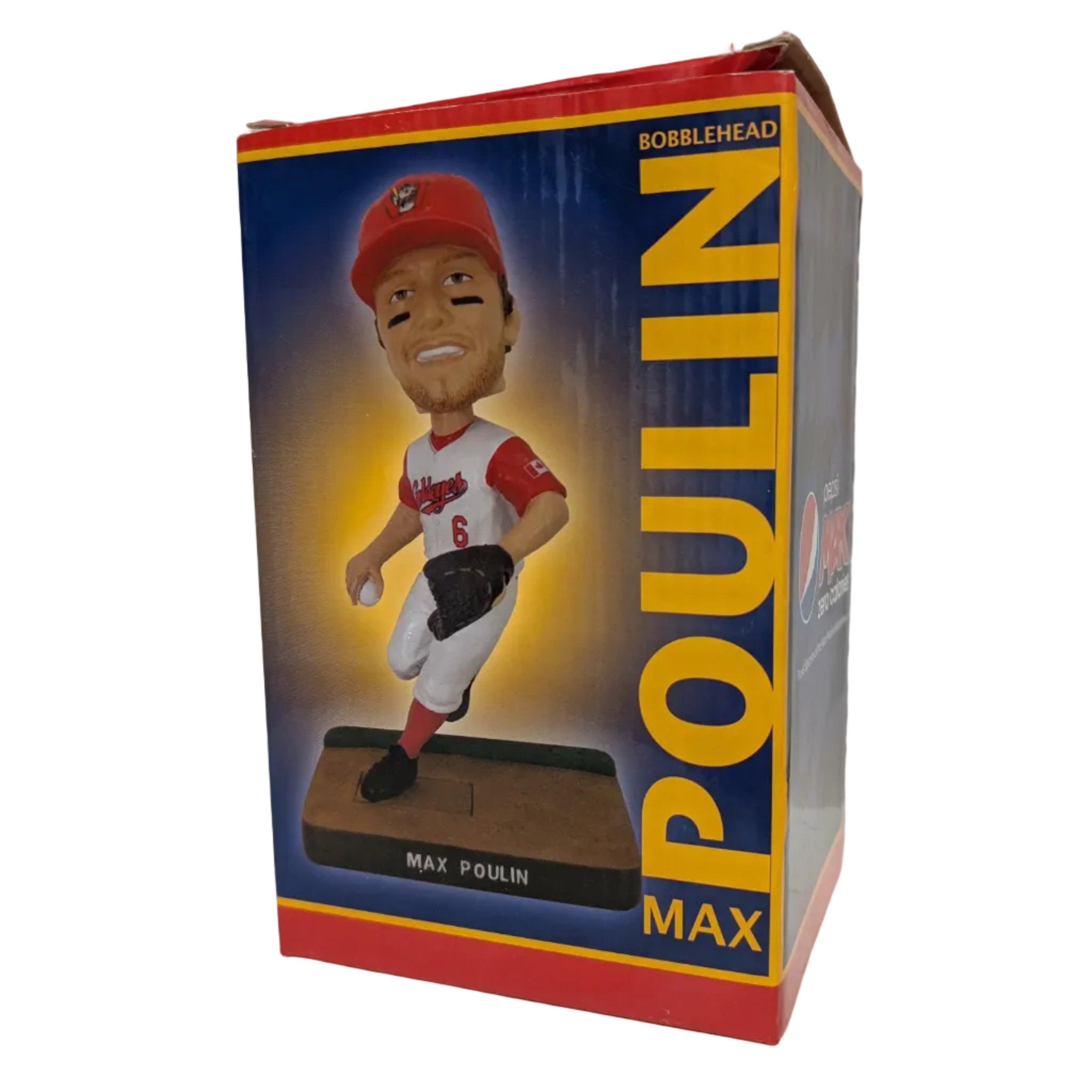 2011 Winnipeg Goldeyes Max Poulin Bobblehead