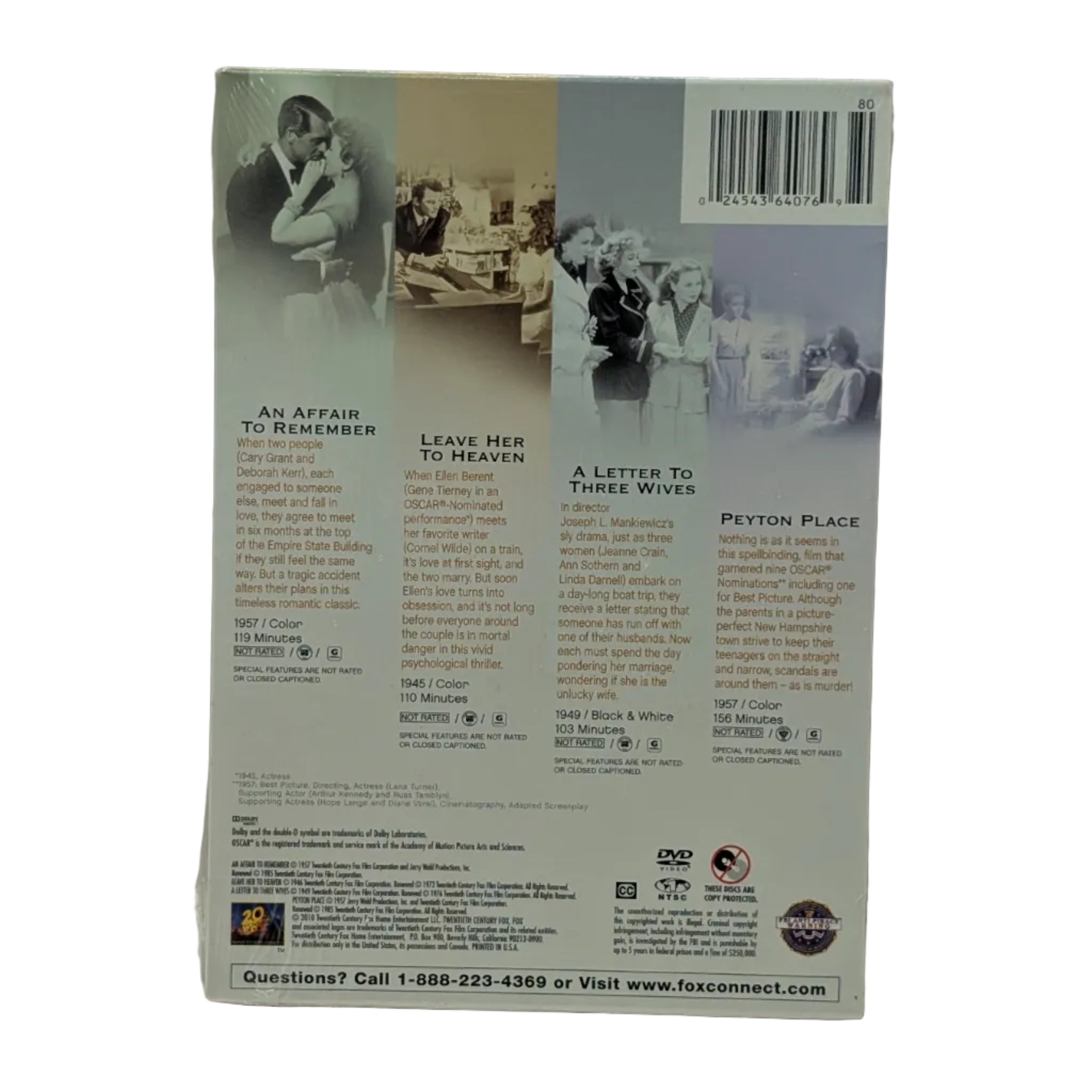 20th Century Fox Studio Classics 75 Years DVD Collection - 4 Film Set