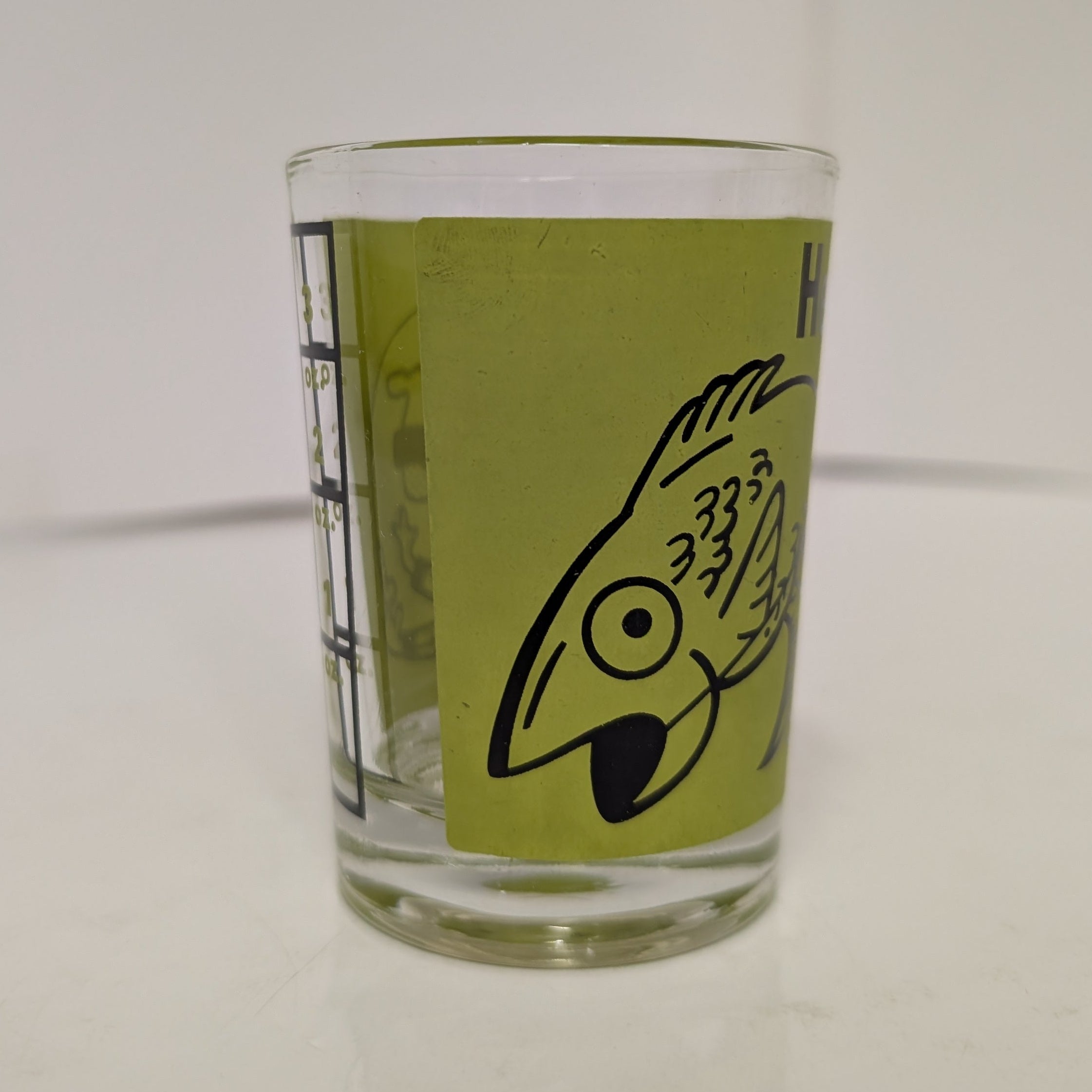 "Here's Mud in Your Eye" Vintage Shot Glass
