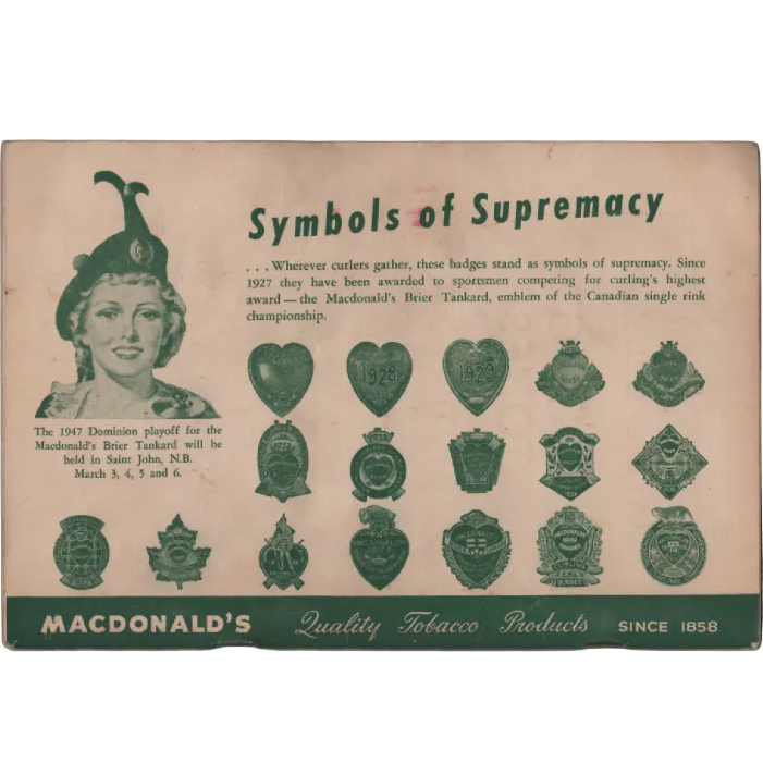 59th Annual Bonspiel Yearbook – Manitoba Curling Association (1947)