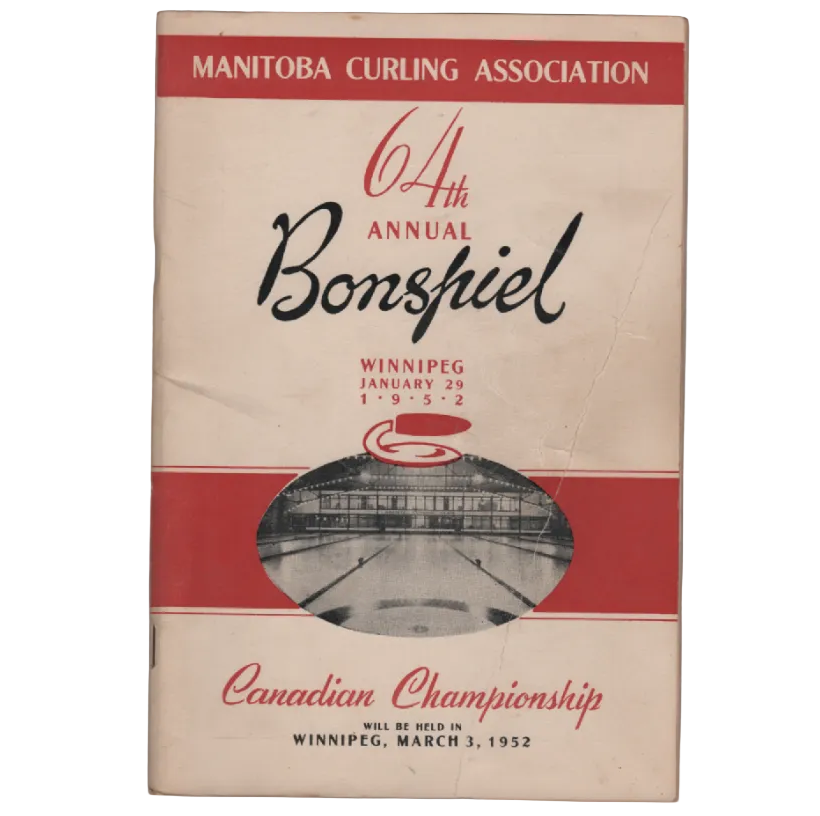 64th Annual Bonspiel Yearbook – Manitoba Curling Association (1952)