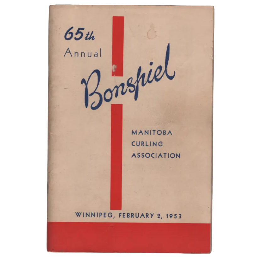 65th Annual Bonspiel Yearbook – Manitoba Curling Association (1953)