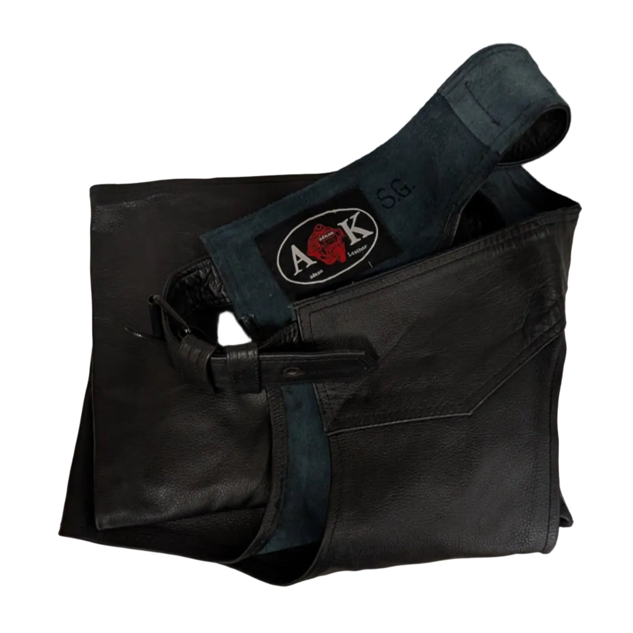 AK Adnan Leather Chaps – Size L