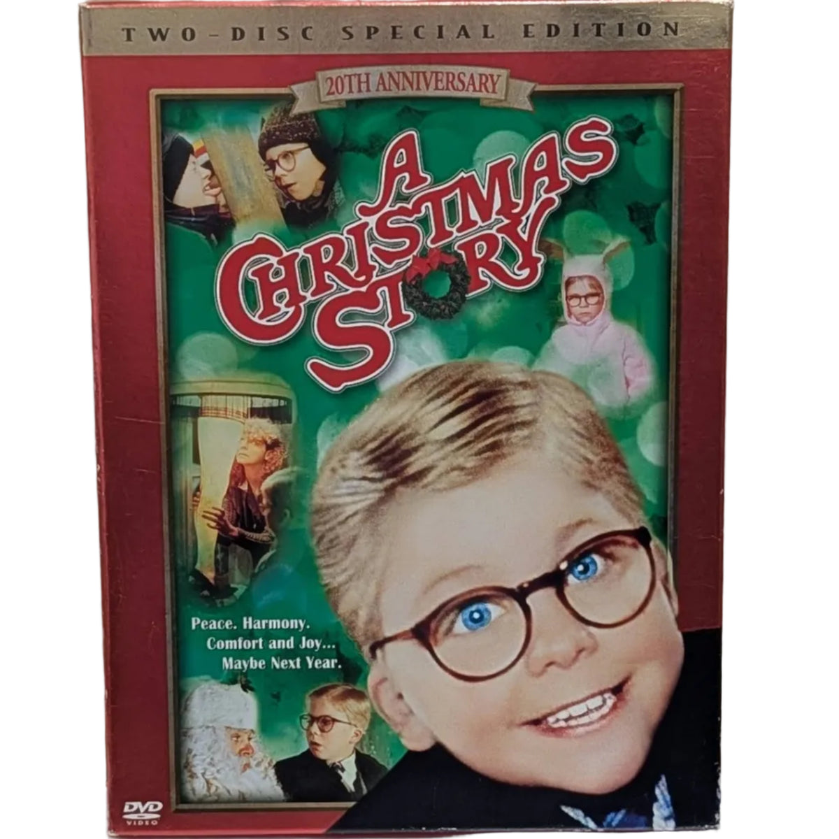 A Christmas Story 20th Anniversary two-disc special edition DVD case on a white background.