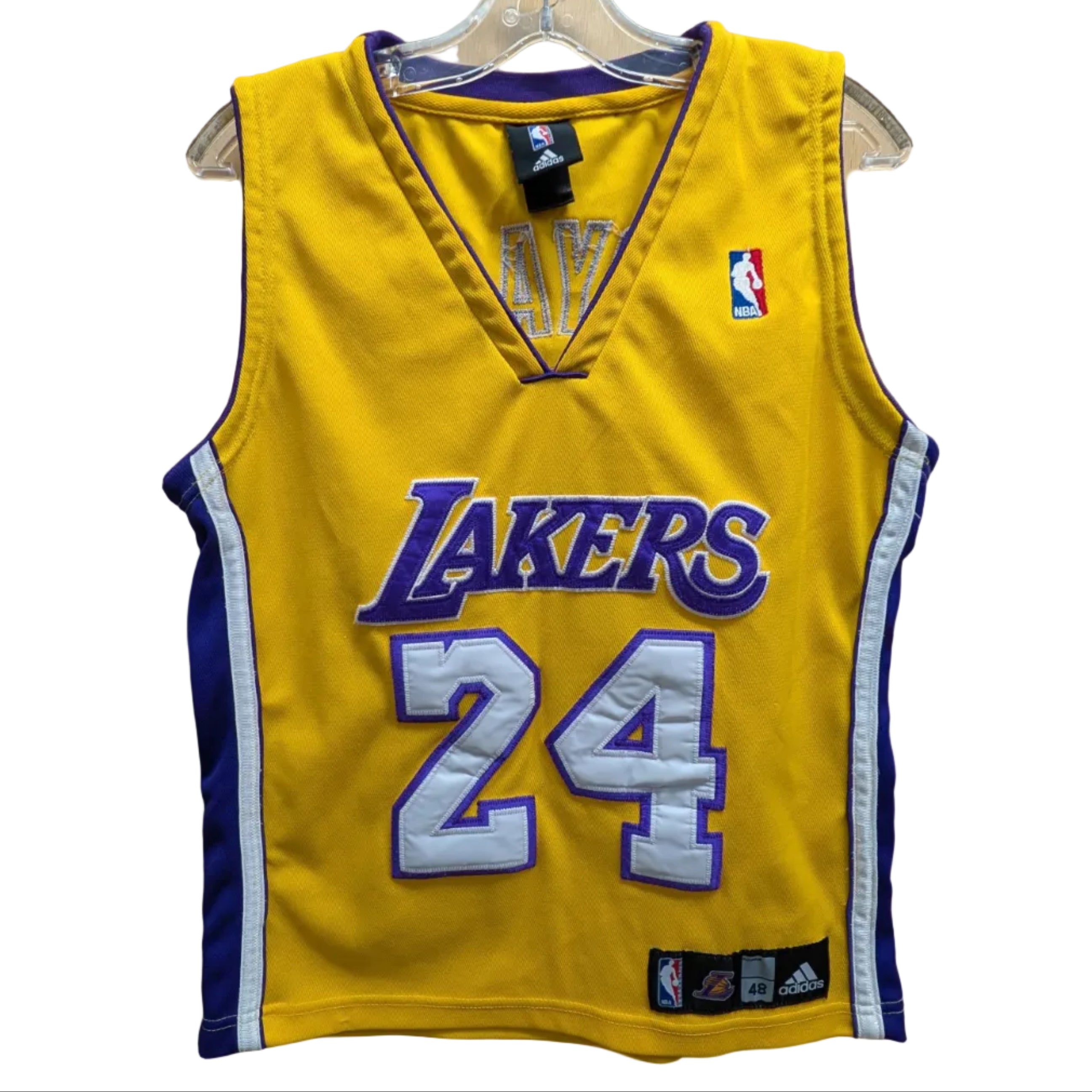 Adidas Kobe Bryant #24 Lakers NBA Stitched Jersey Size 48