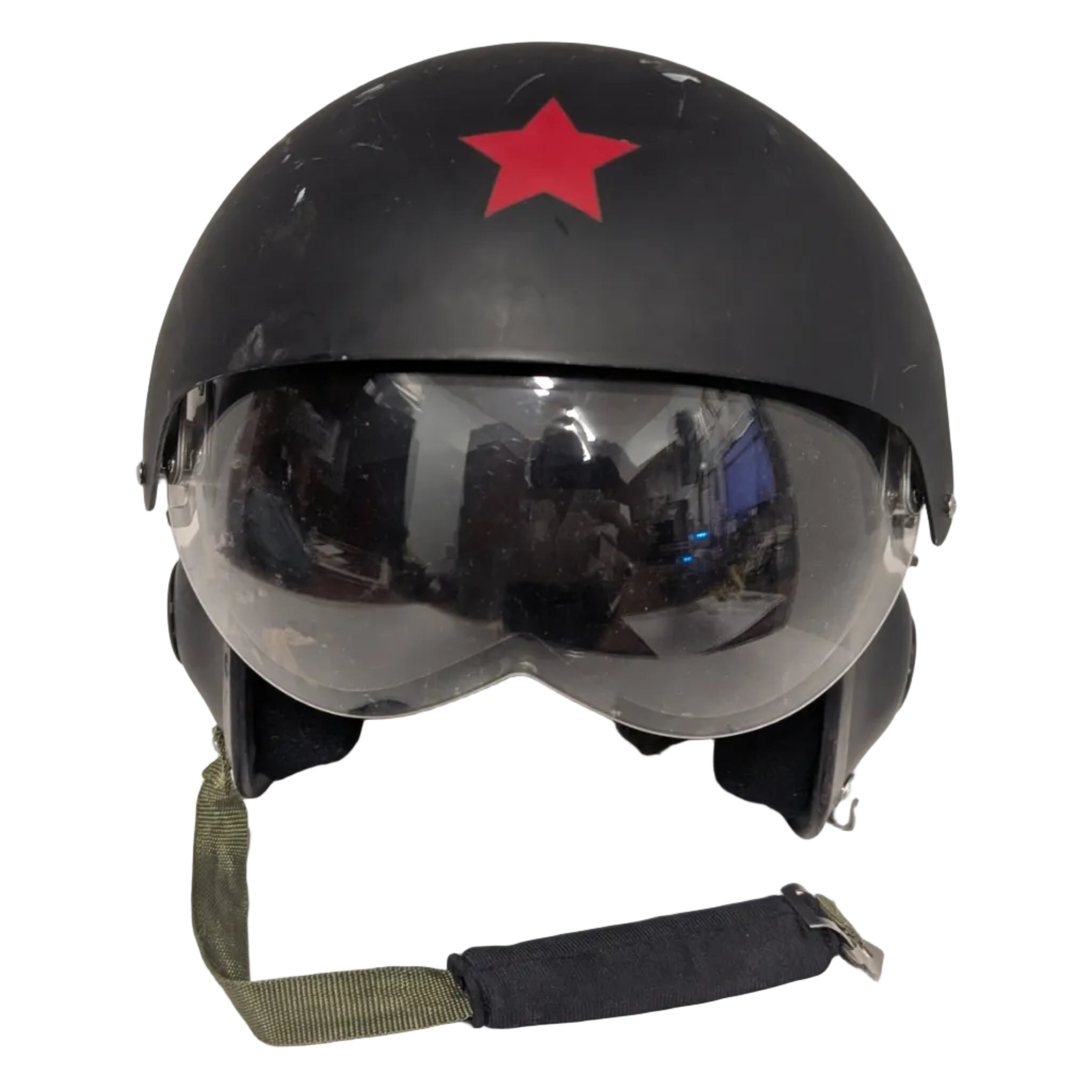 Air Force Motorcycle Helmet with Dual Visors – Off Road