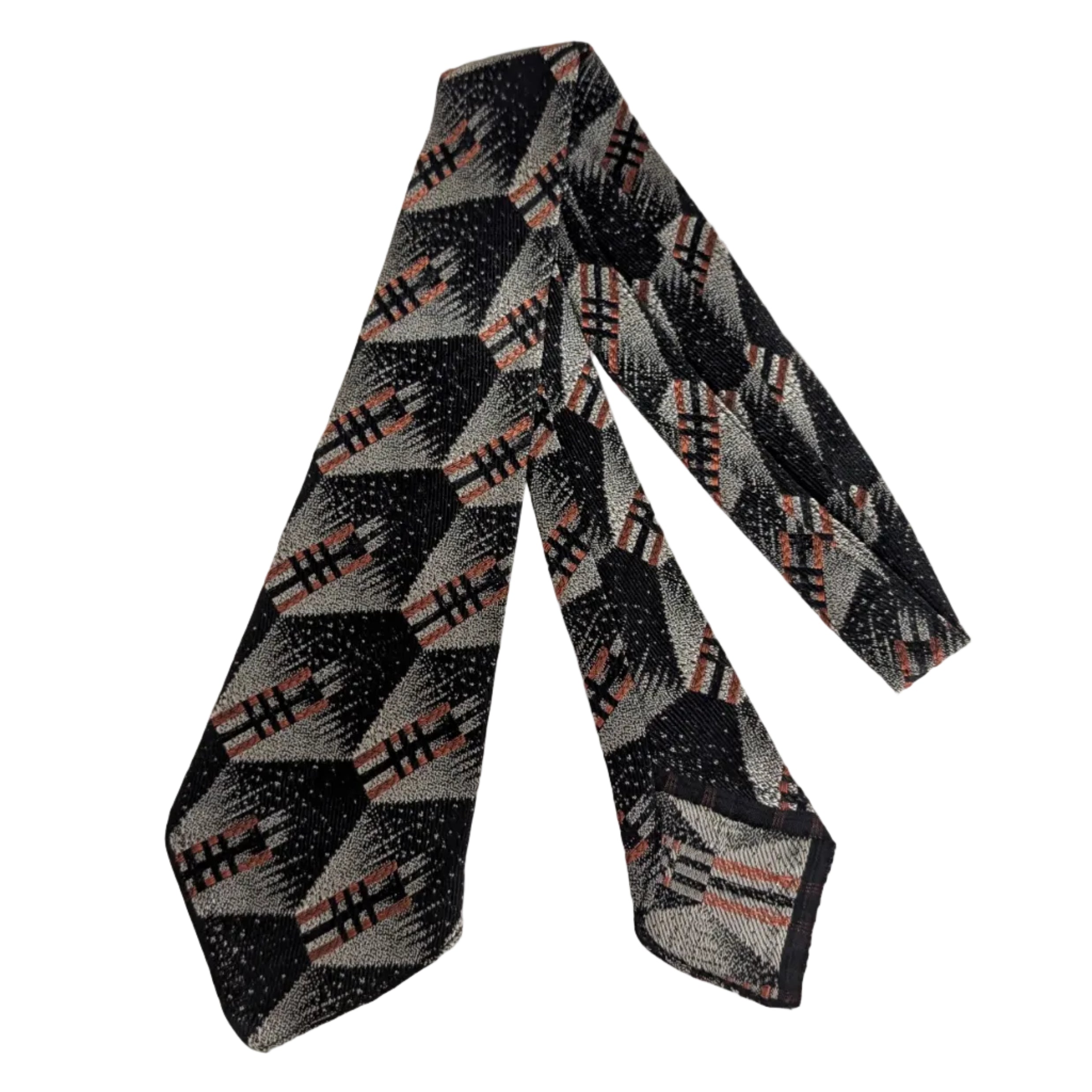 Antique 1910s Silk Teck Tie