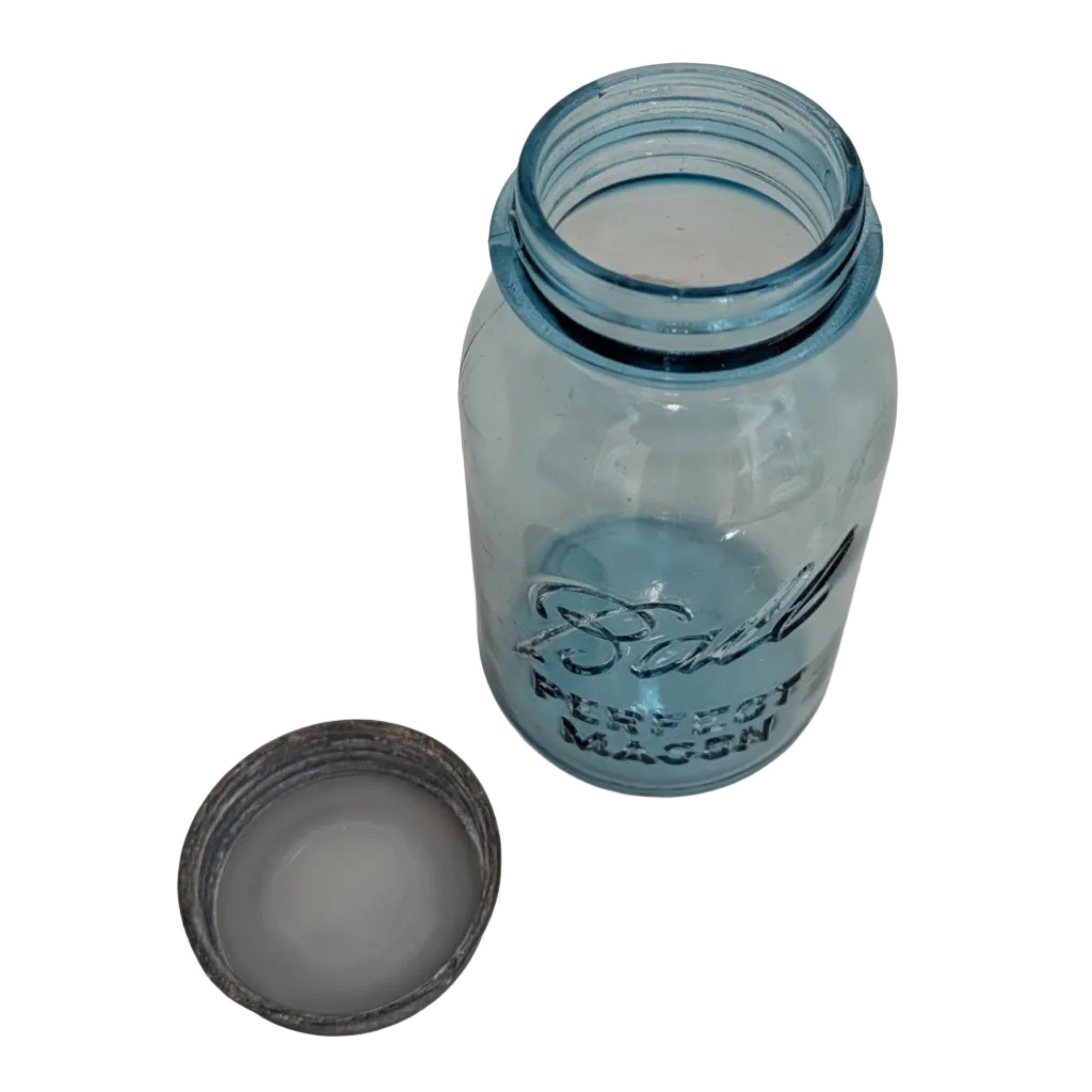 Antique Ball Perfect Mason Jar, Mold No. 10