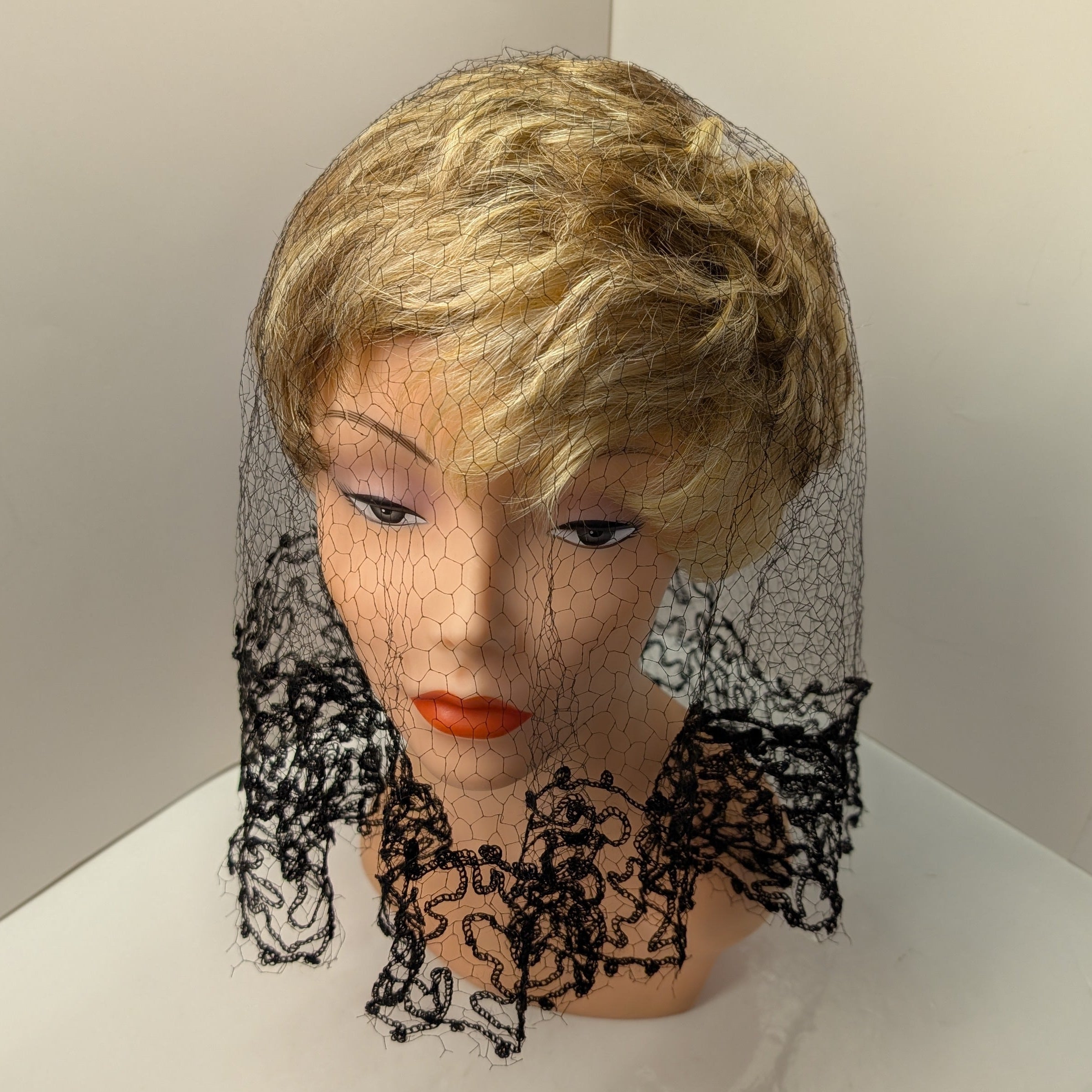 Antique Black Veil