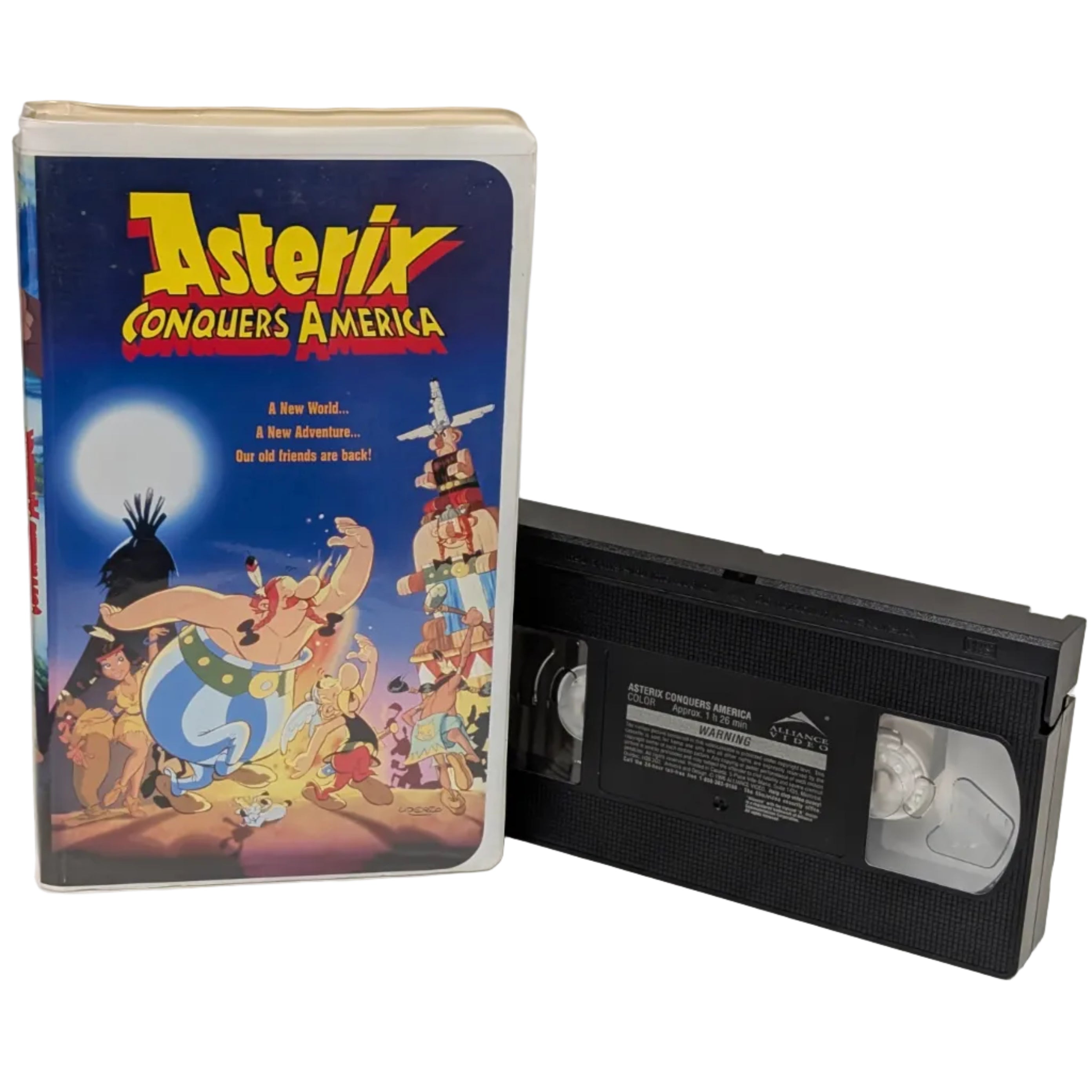 Asterix Conquers America VHS