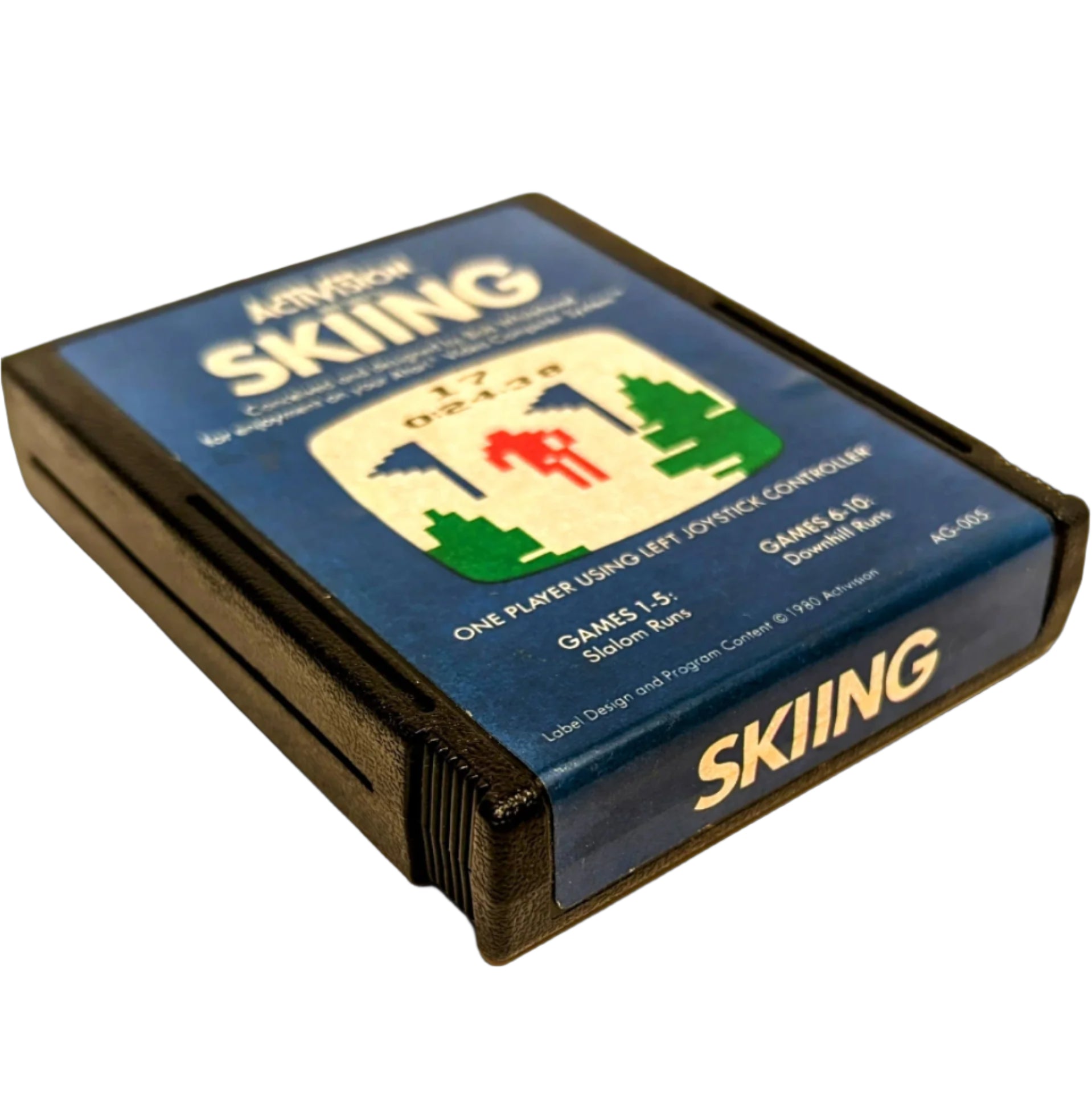 Atari 2600 Game: Skiing by Activision (game only)