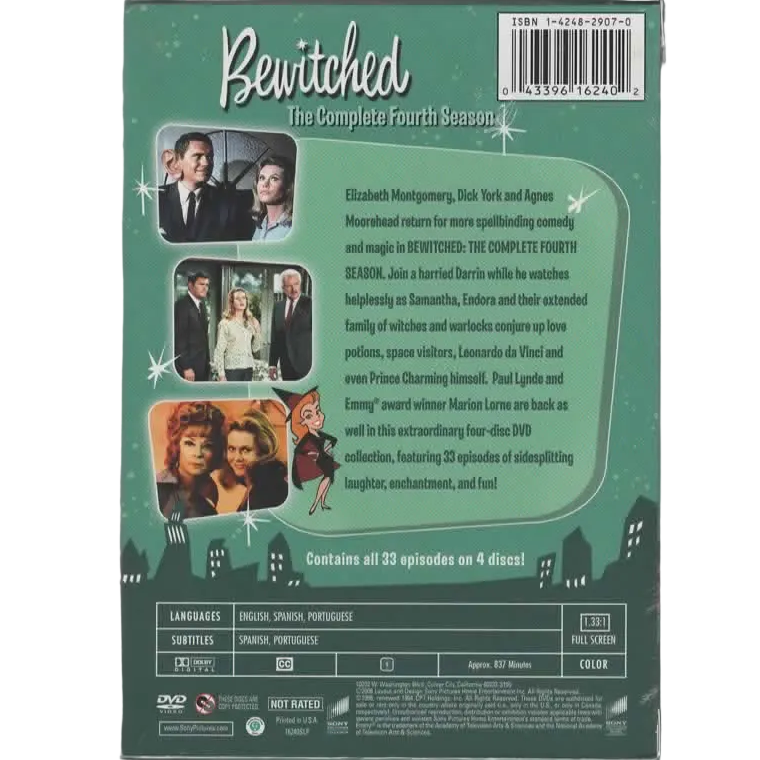 Bewitched: The Complete Fourth Season (DVD) - New!