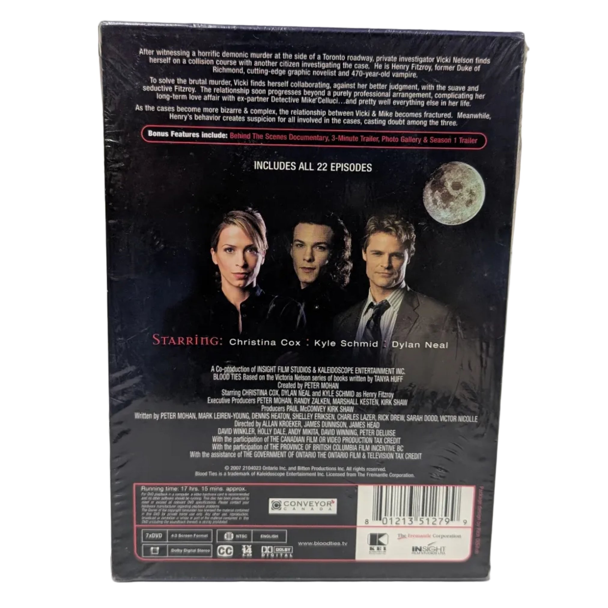 Blood Ties: The Complete Series (DVD Box Set, Sealed)
