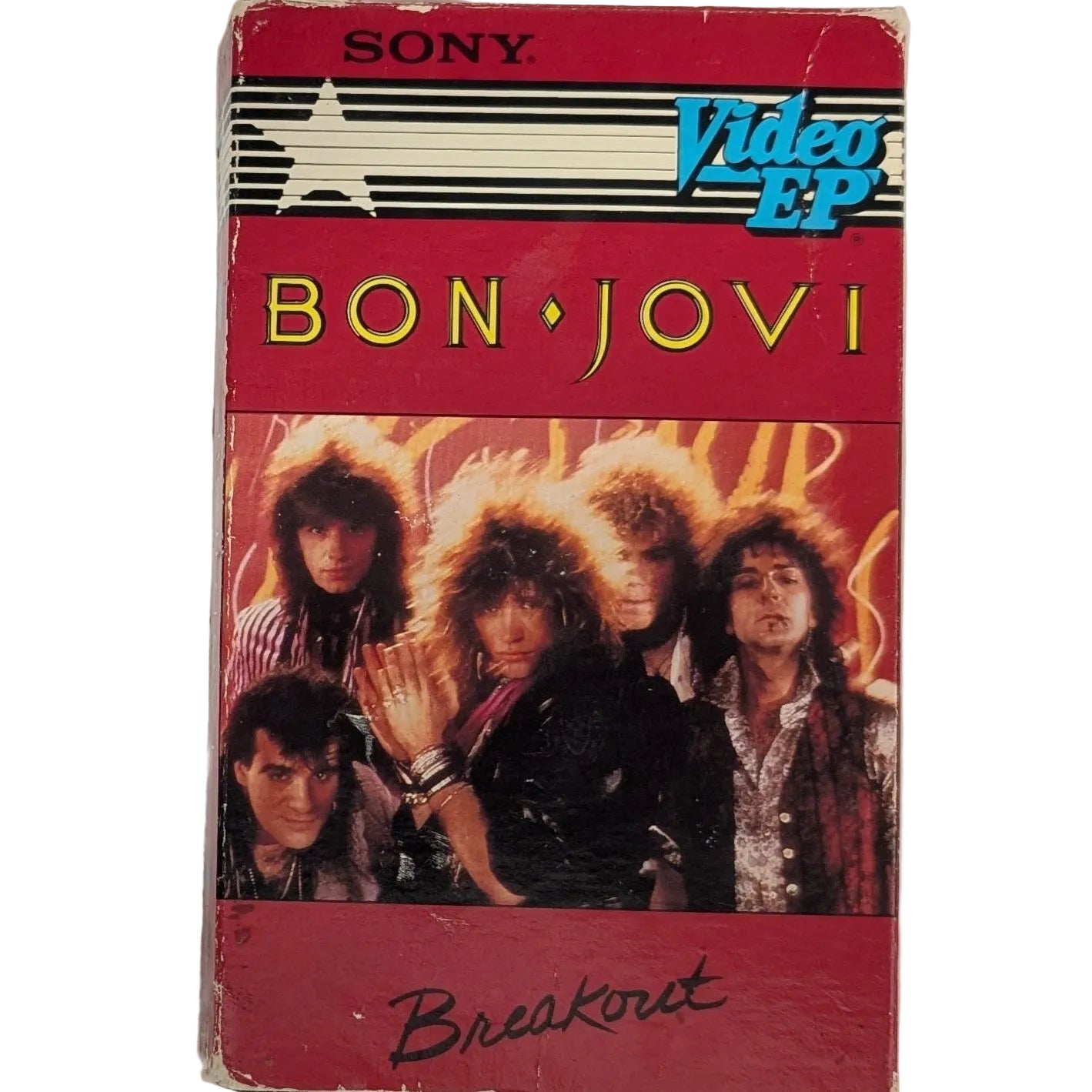 Bon Jovi Breakout Sony Video EP PMV Beta Hi-Fi Tape