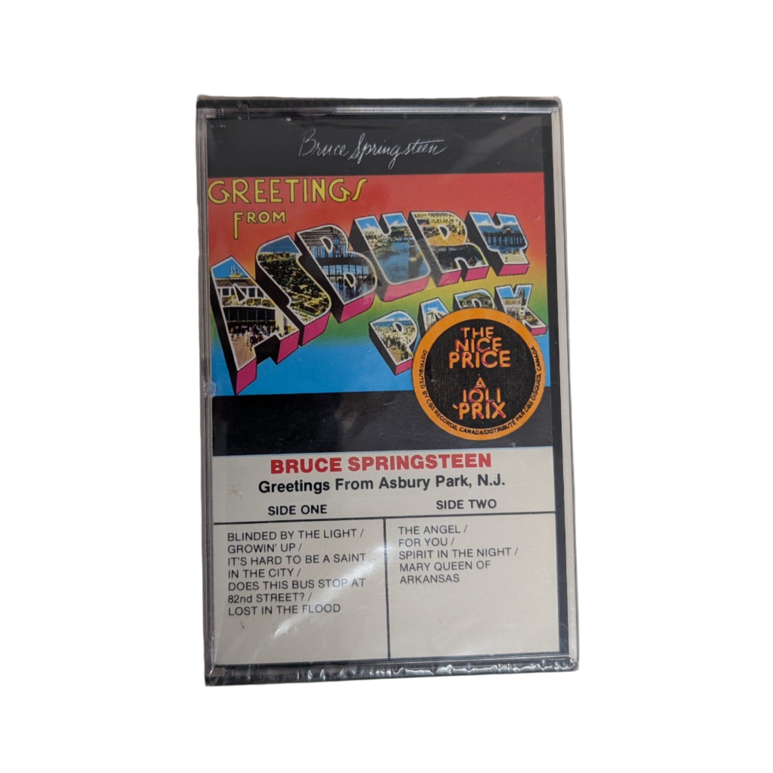 Bruce Springsteen Greetings from Asbury Park, N.J. (1973 Cassette)
