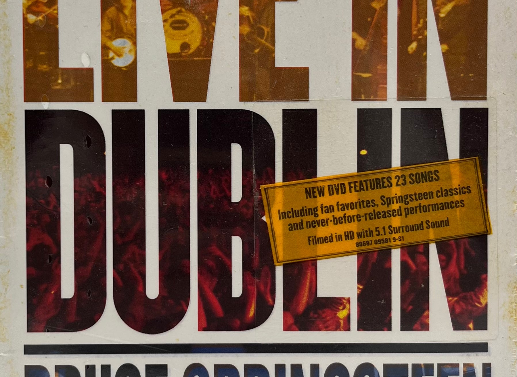 Bruce Springsteen with the Sessions Band: Live In Dublin [DVD] [New/Sealed]