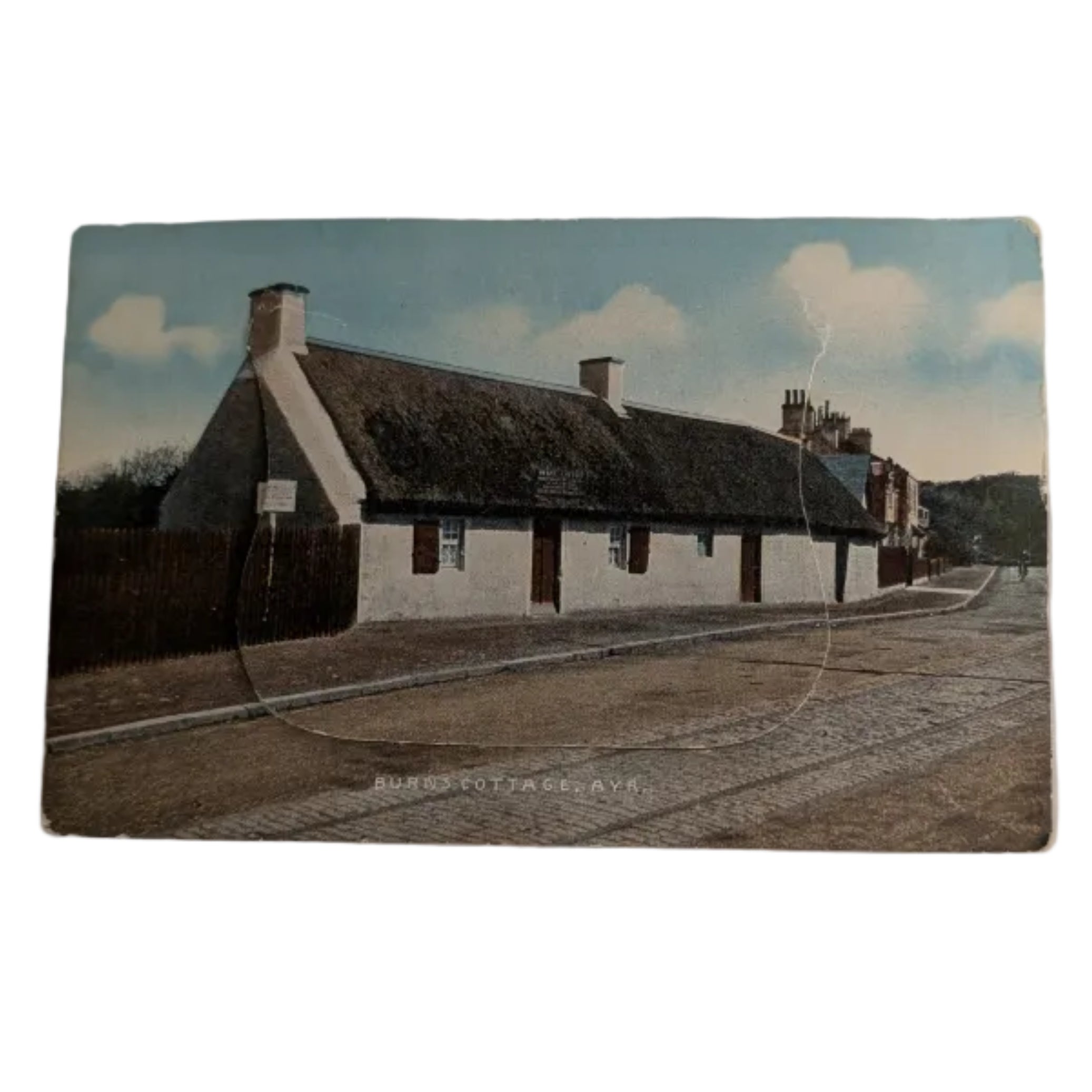Burns Cottage, Ayr Pocket Novelty Card – The “Dainty” Series