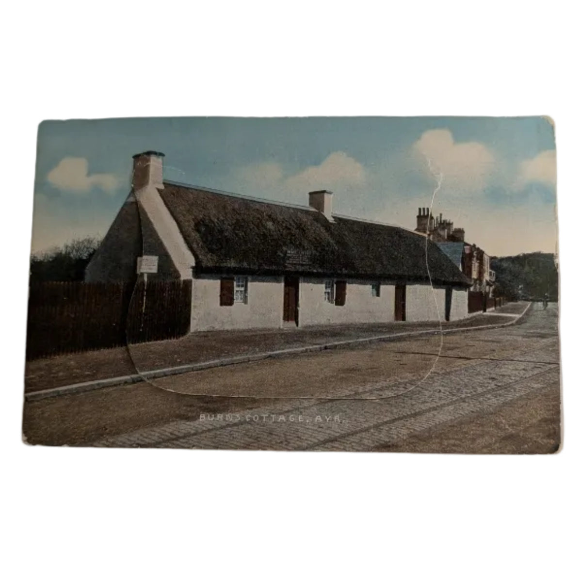 Burns Cottage, Ayr Pocket Novelty Card – The “Dainty” Series