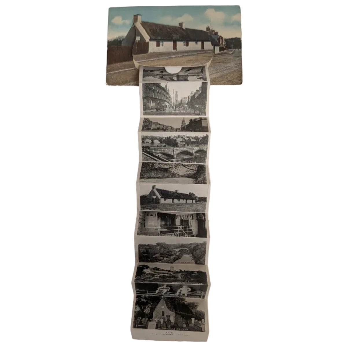 Burns Cottage, Ayr Pocket Novelty Card – The “Dainty” Series