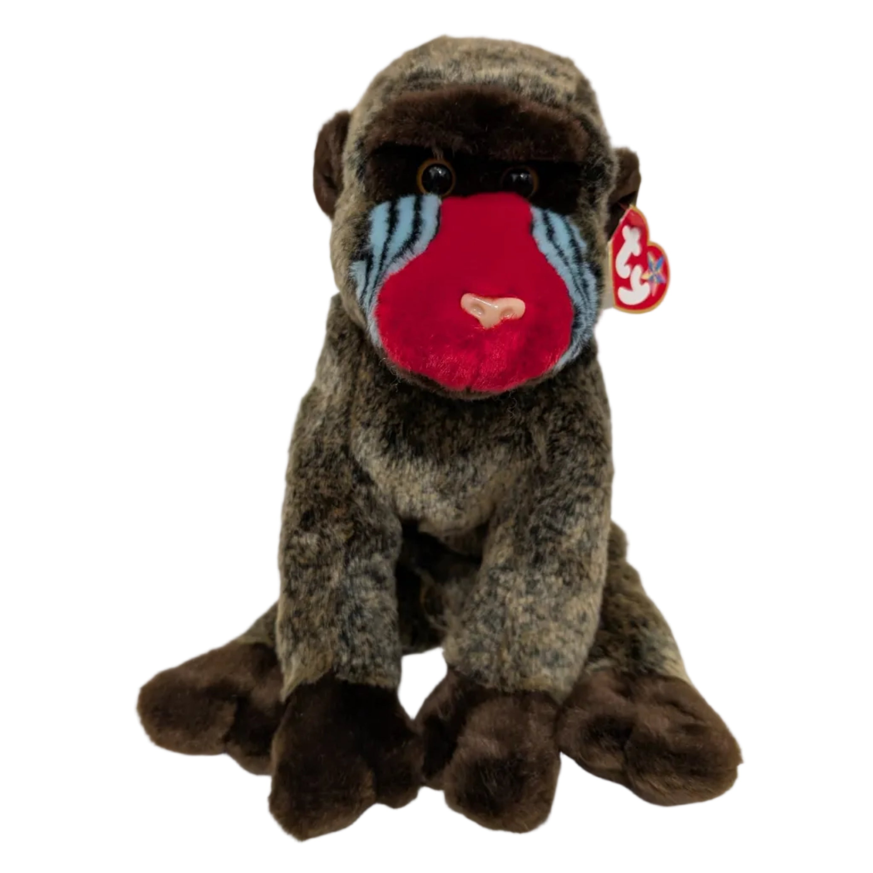 CHEEKS the Baboon Plush - Ty Beanie Buddies